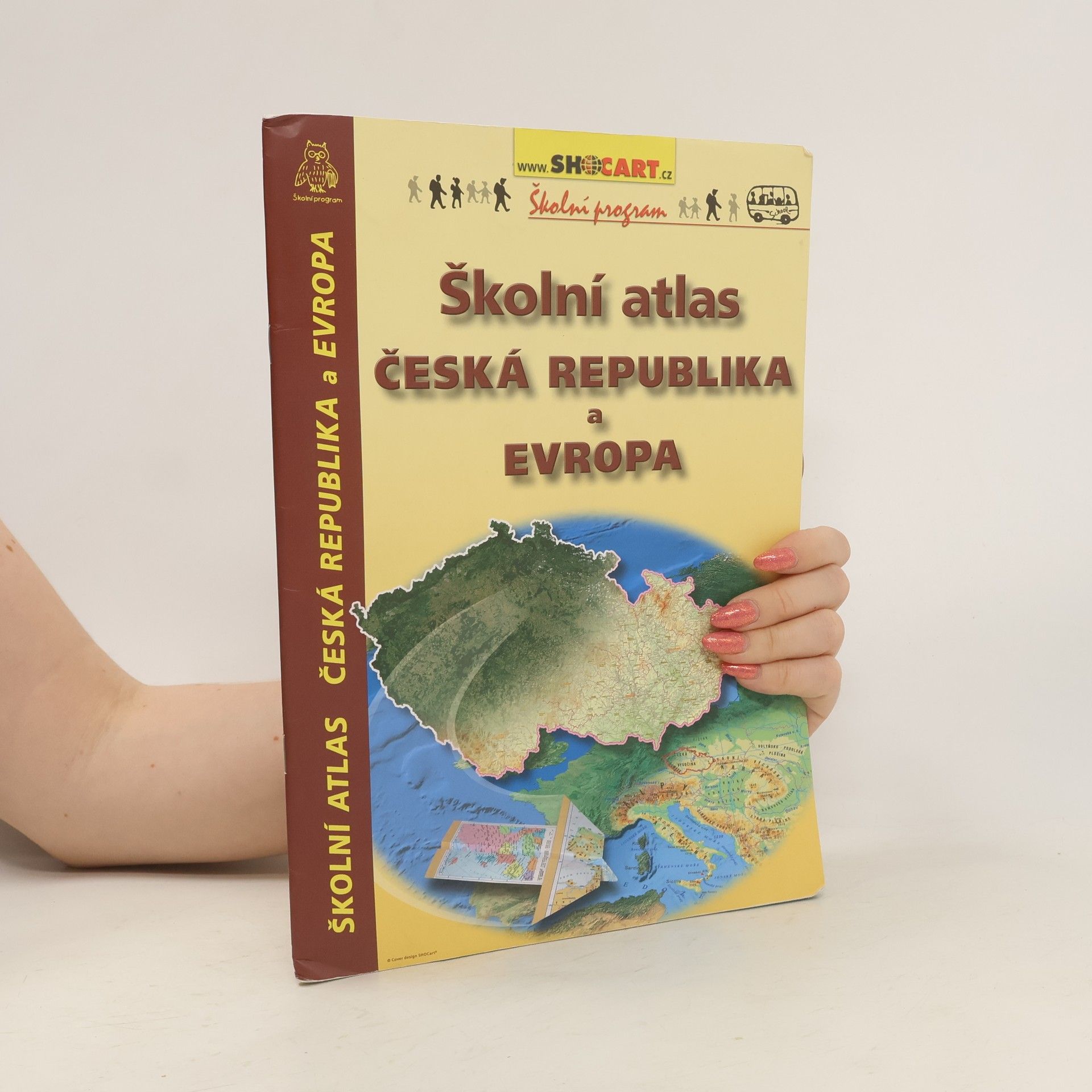 Autores varios Školní atlas Česká republika a Evropa
