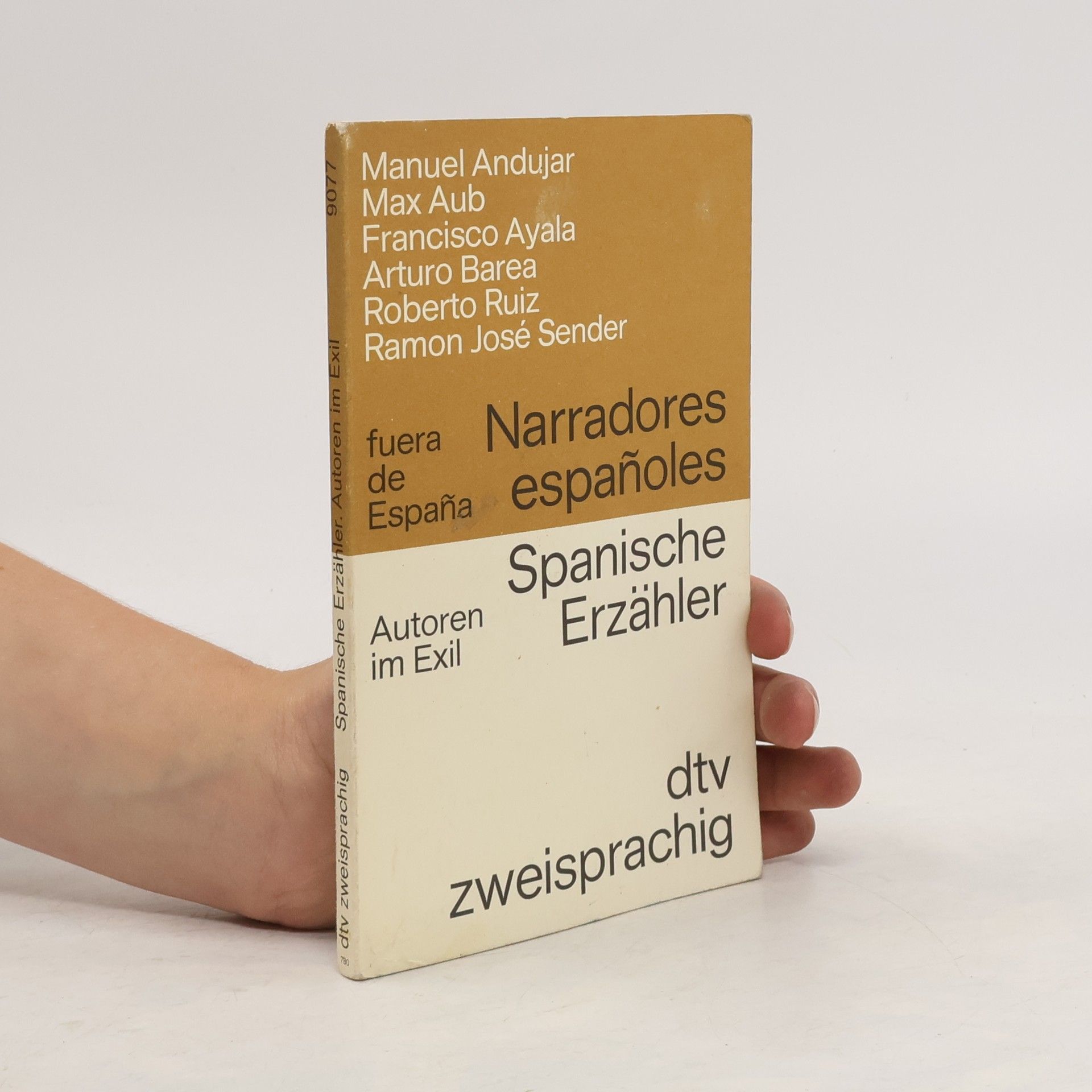 Erna Brandenberger Spanische Erzähler. Autoren im Exil. Narradores espanoles fuera de Espana. Span.-Dtsch.