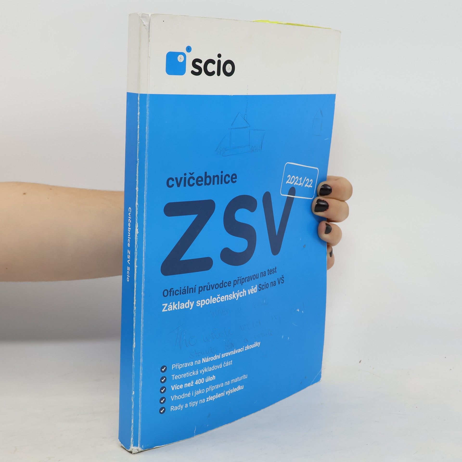 kolektiv Cvičebnice ZSV : komplexní příprava na test Základy společenských věd