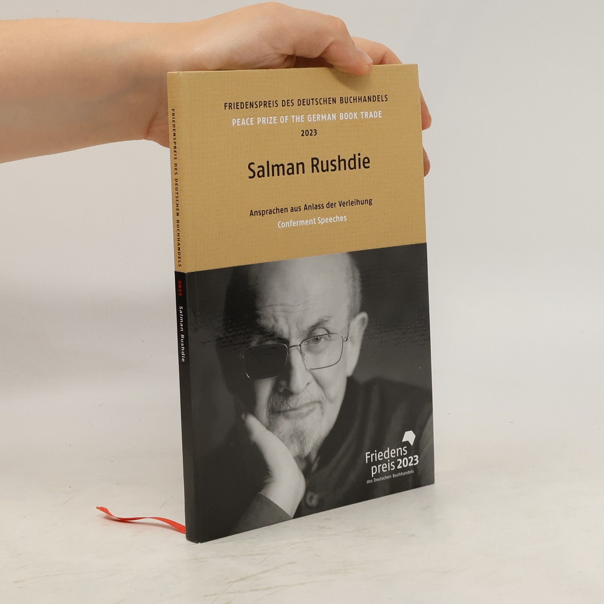 Salman Rushdie Friedenspreis Des Deutschen Buchhandels 2023