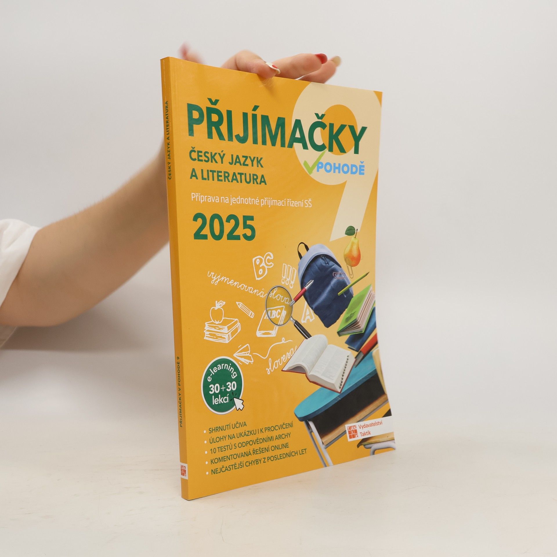 Autorenkollektiv Přijímačky 9 Český jazyk a literatura + E-learning 2025