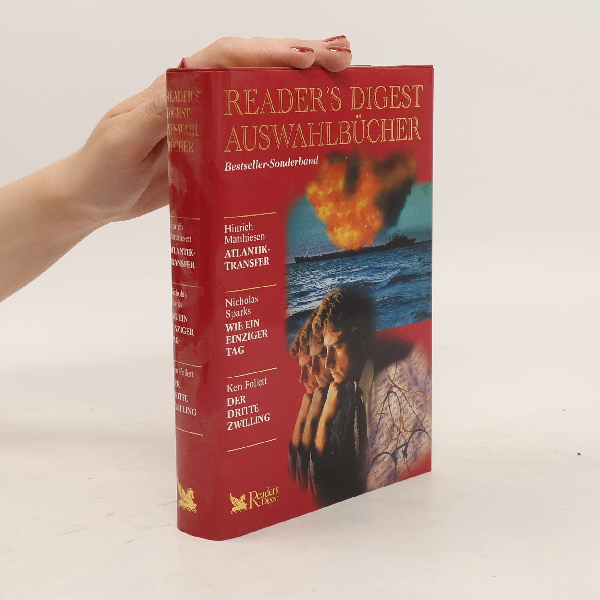 Ken Follett Readers Digest Auswahlbücher. Atlantiktransfer. Wie ein Einziger Tag. Der Dritte Zwilling