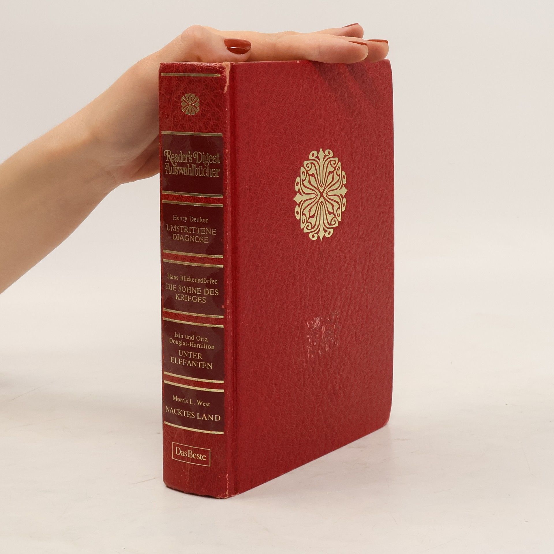 Henry Denker Reader’s Digest Auswahlbücher. Umstrittene Diagnose. Die Söhne des Krieges. Unter Elefanten. Nacktes Land.