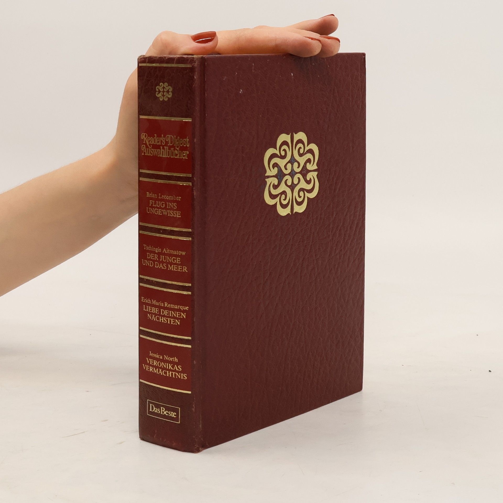 Brian Lecomber Reader's Digest Auswahlbücher. Flug ins Ungewisse. Der Junge und das Meer. Liebe Deinen Nächsten. Veronikas Vermächtnis.