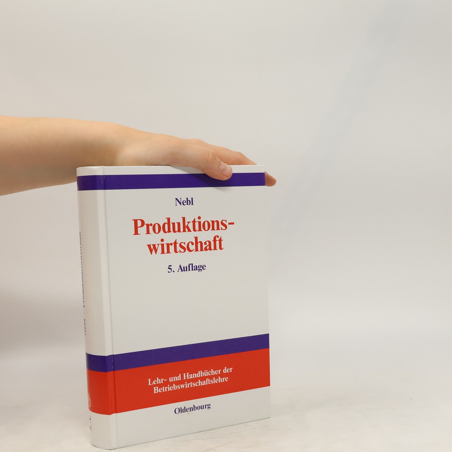 Theodor Nebl Produktionswirtschaft