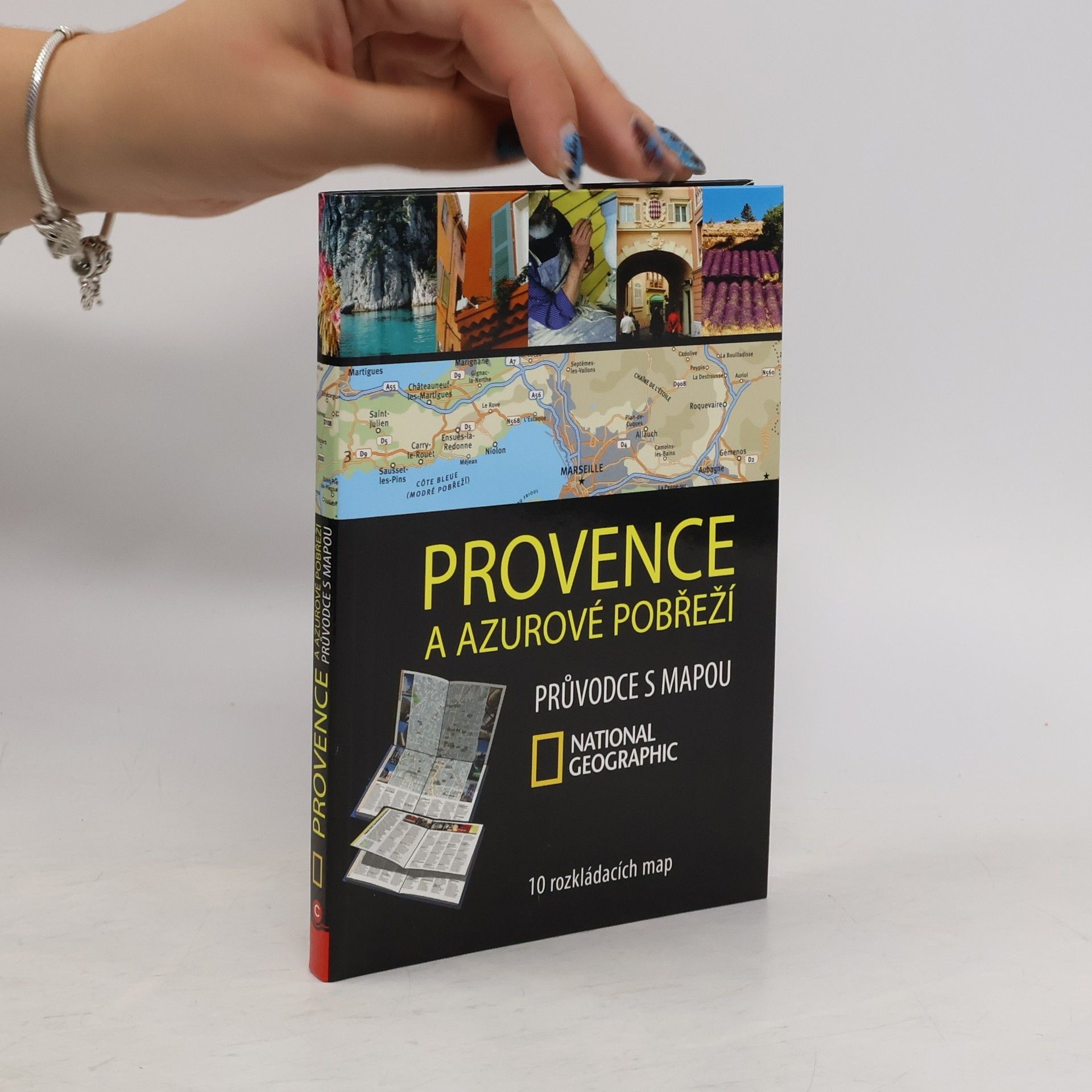 Barbara A. Noe Provence a Azurové pobřeží, průvodce s mapou