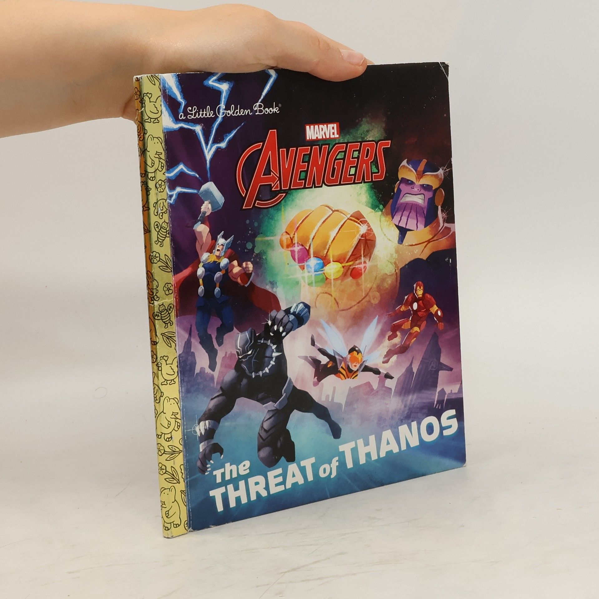 Arie Kaplan The Threat of Thanos (Marvel Avengers) (Little Golden Book)