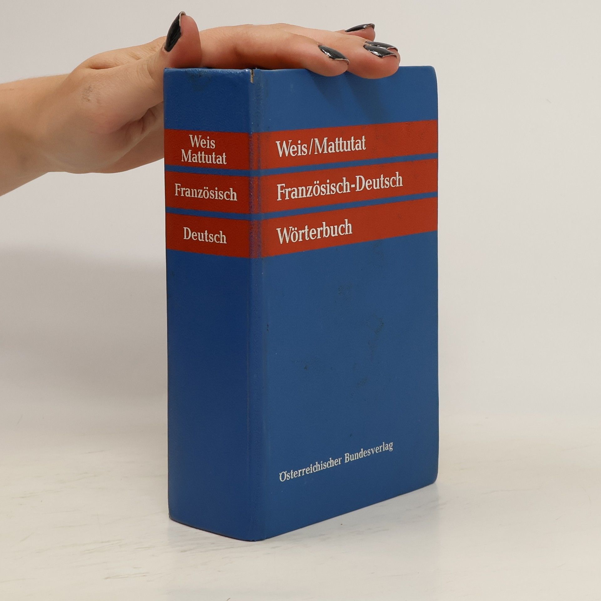 Heinrich Mattutat Woerterbuch der Franzoesischen und Deutschen Sprache