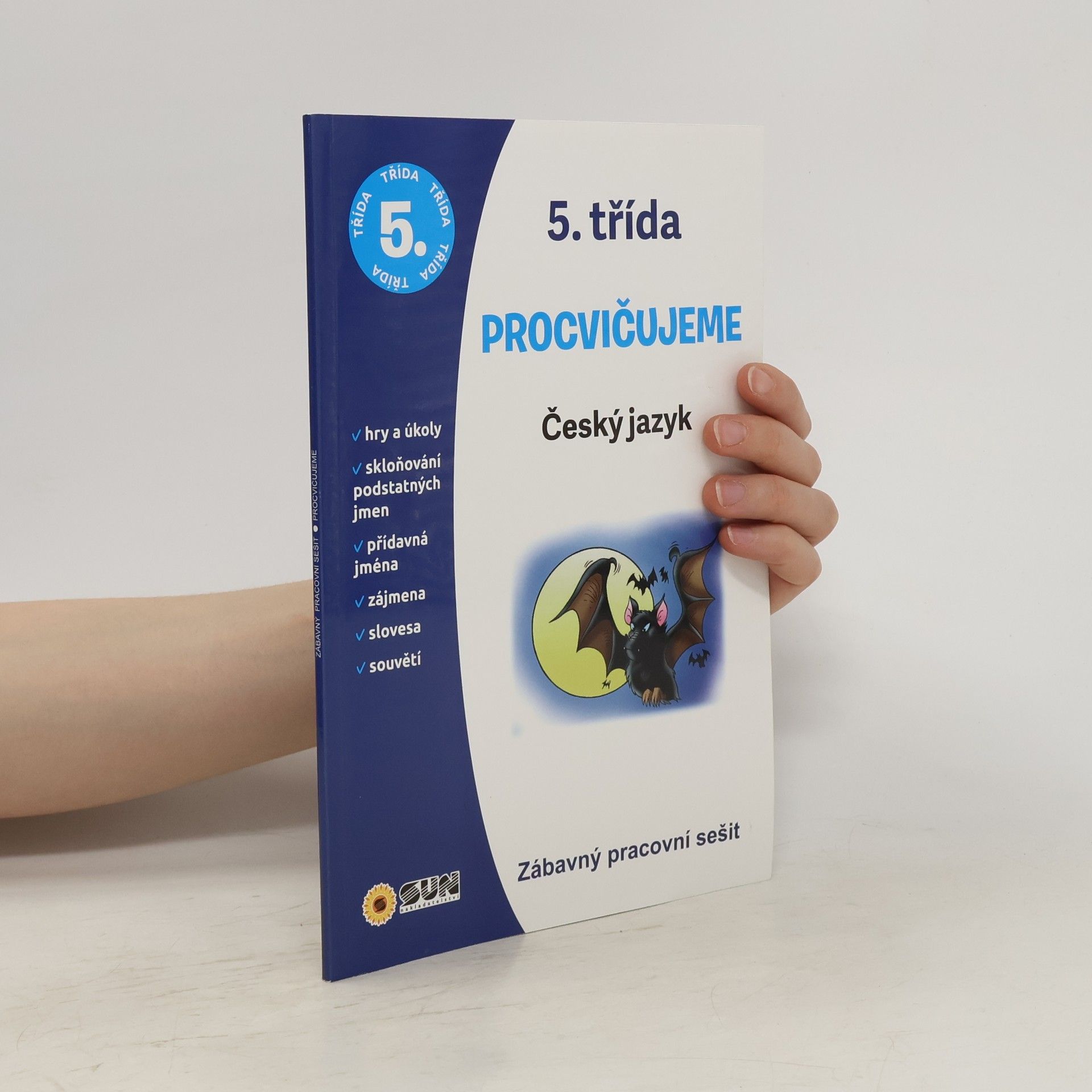 kolektiv Český jazyk 5. třída procvičujeme - Zábavný pracovní sešit