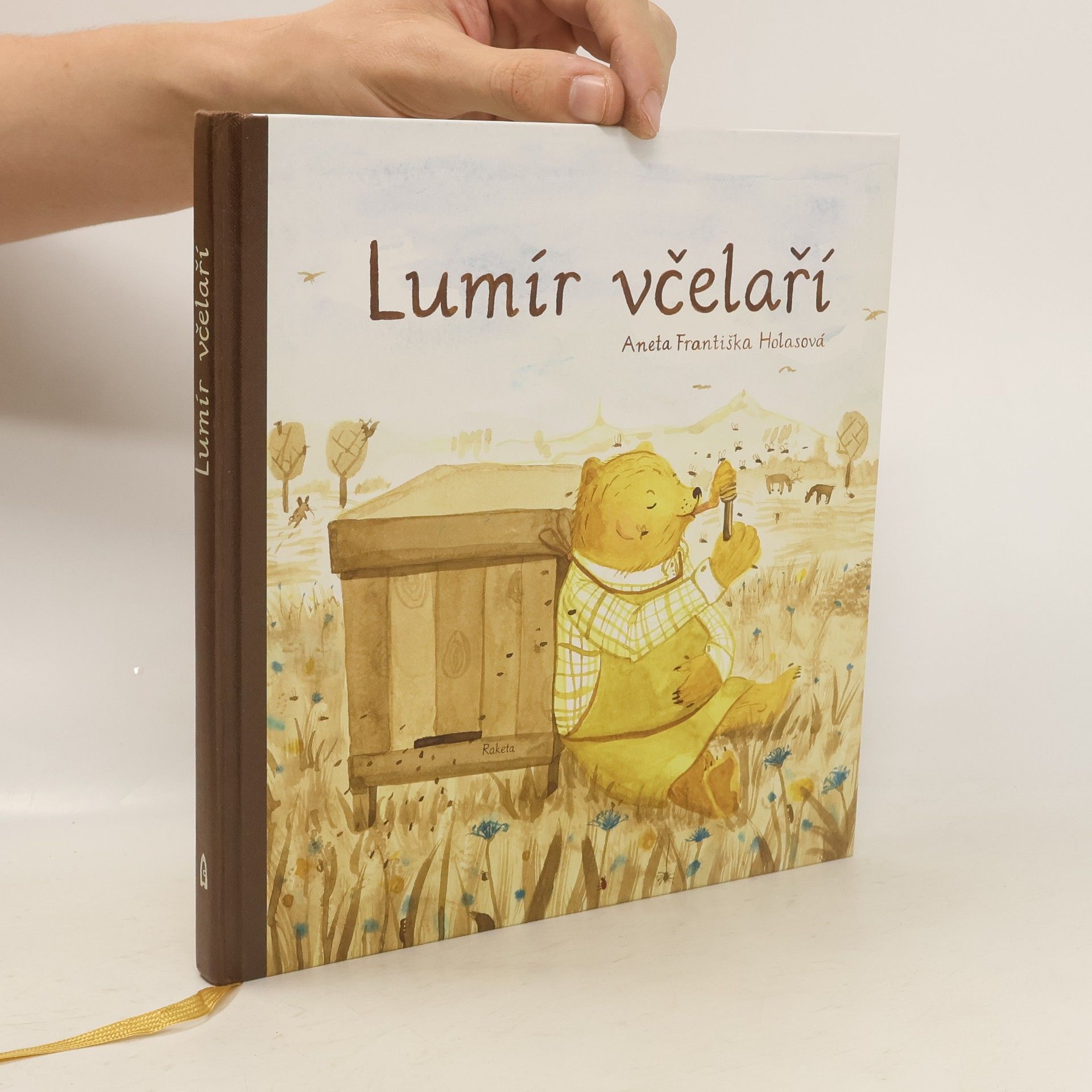 Aneta Františka Holasová Lumír včelaří, aneb, Medový slabikář