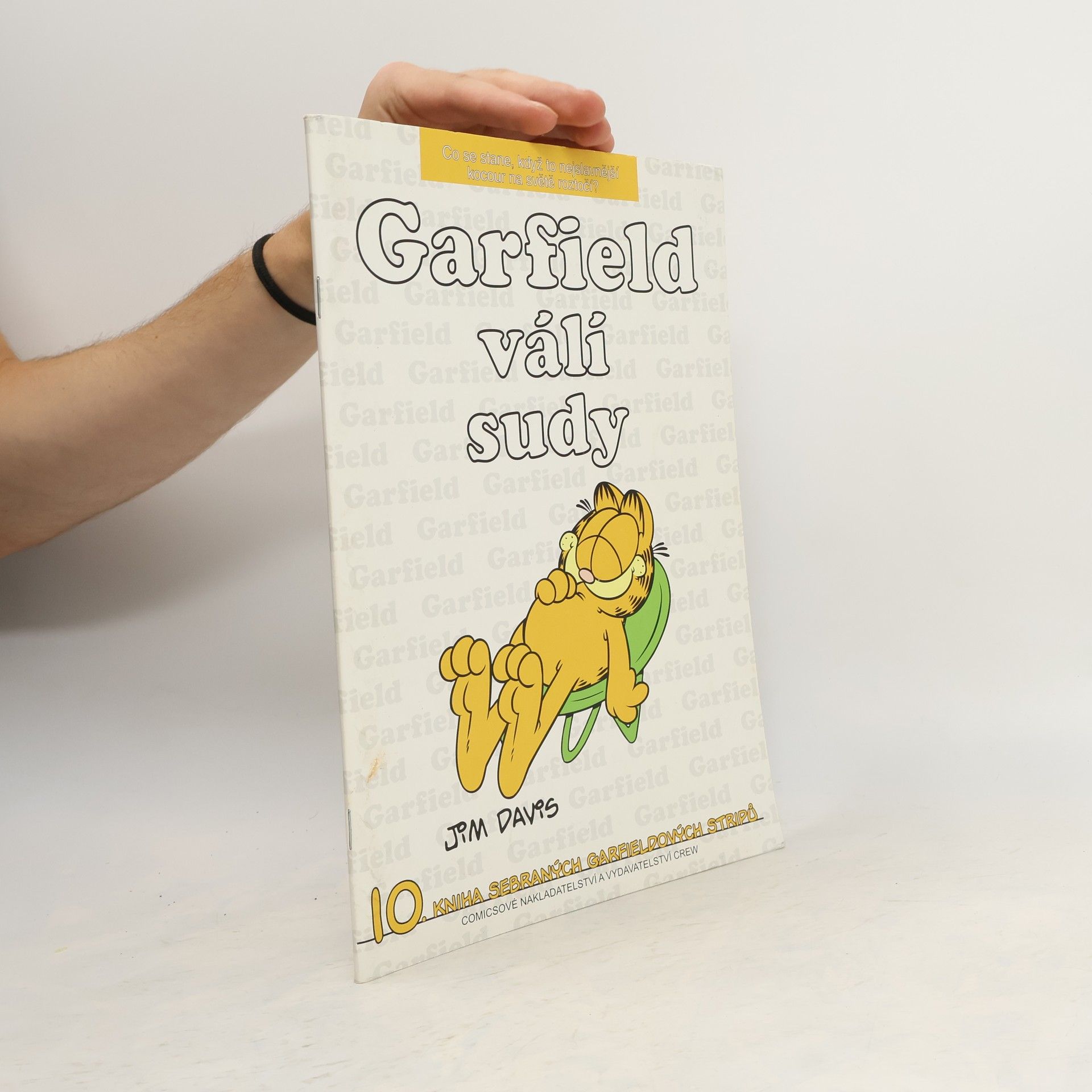 Jim Davis Garfield válí sudy