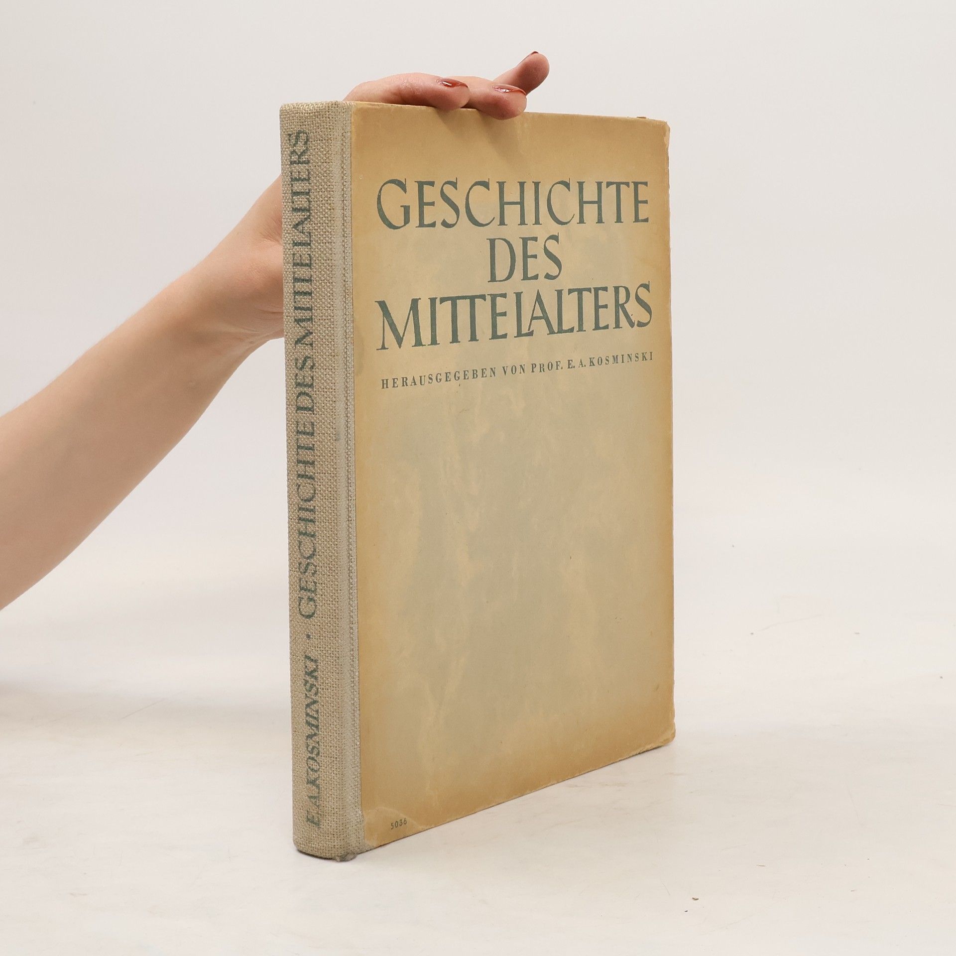 E. A. Kosminskij  Geschichte des Mittelalters