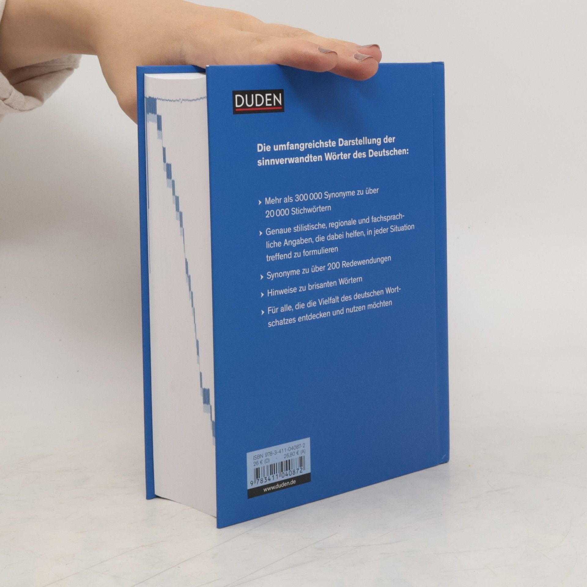 Duden, das Synonymwörterbuch