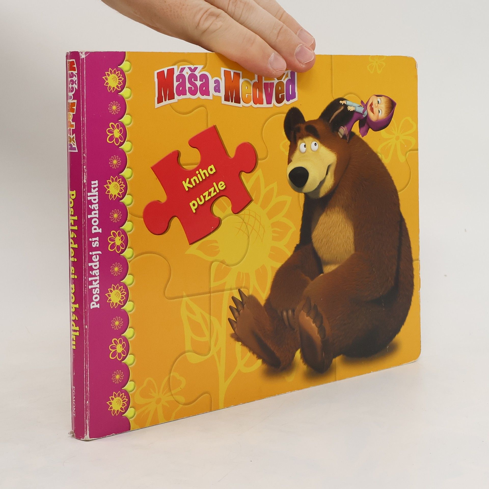 Walt Disney Máša a Medvěd - Kniha puzzle