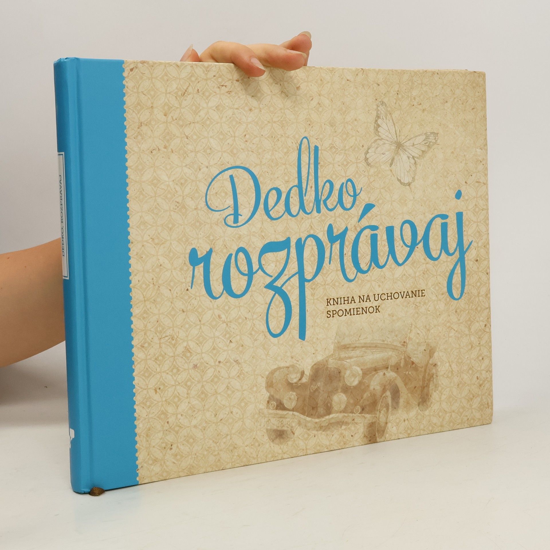 Monika Kopřivová Dedko, rozprávaj. Kniha na uchovanie spomienok