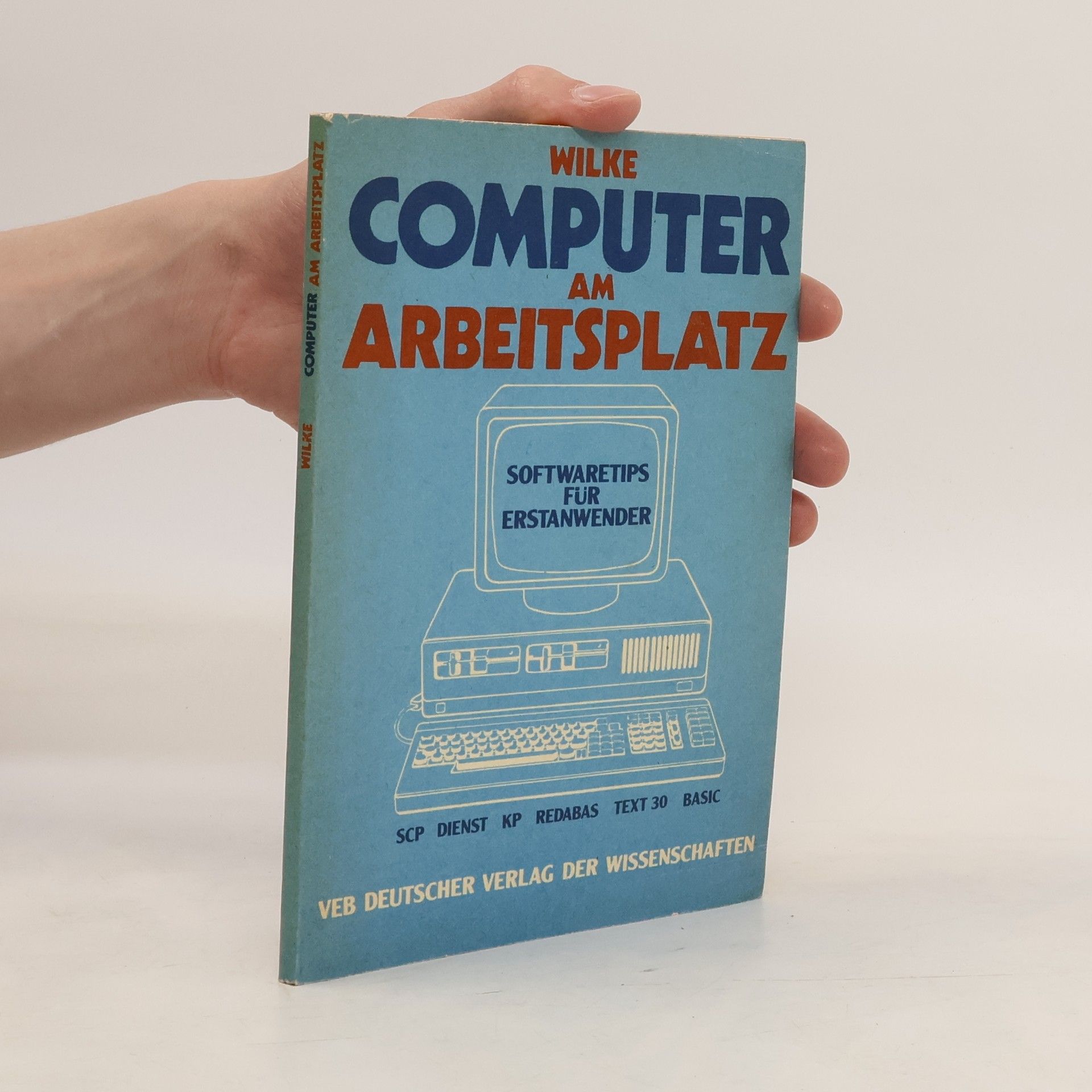 Manfred Wilke Computer am Arbeitsplatz