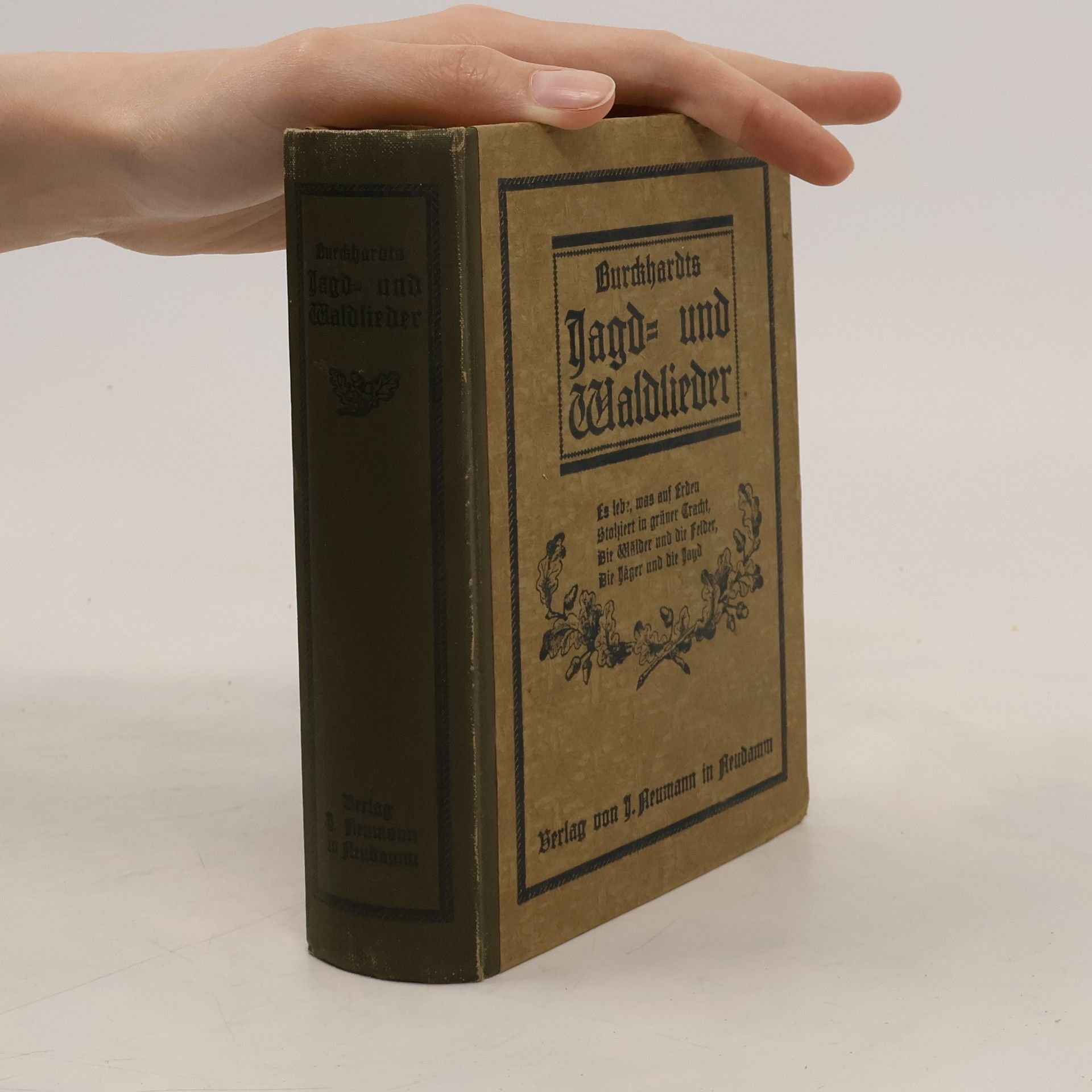 H. Burckhardt Burckhardts Jagd- und Waldlieder