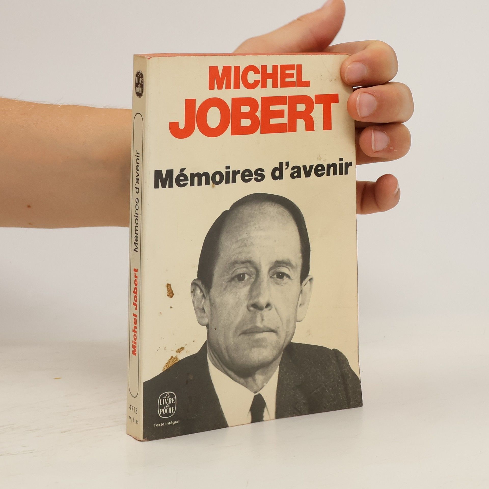 Michel Jobert Mémoires d'avenir