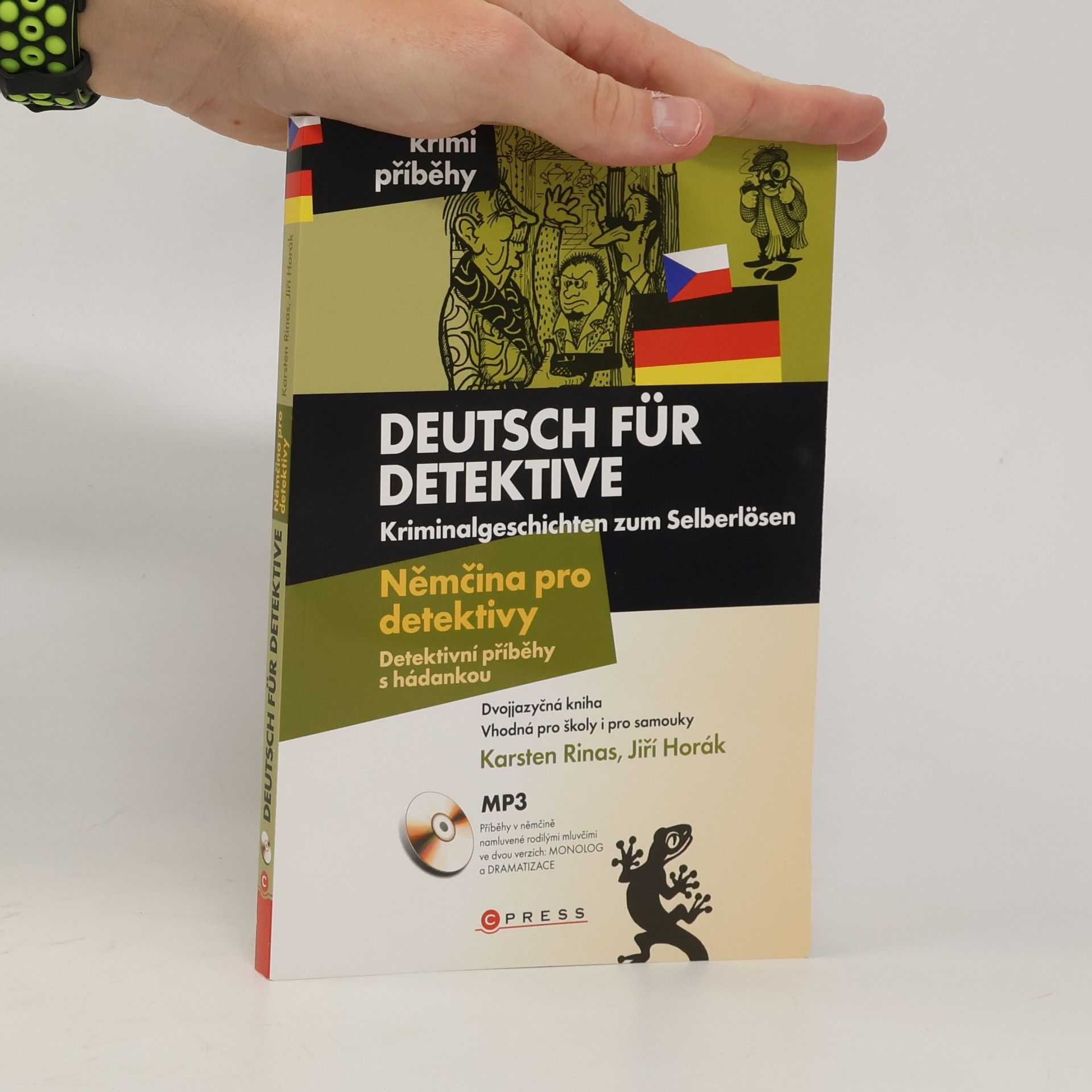 Karsten Rinas Deutsch für Detektive. Němčina pro detektivy. Detektivní příběhy s hádankou
