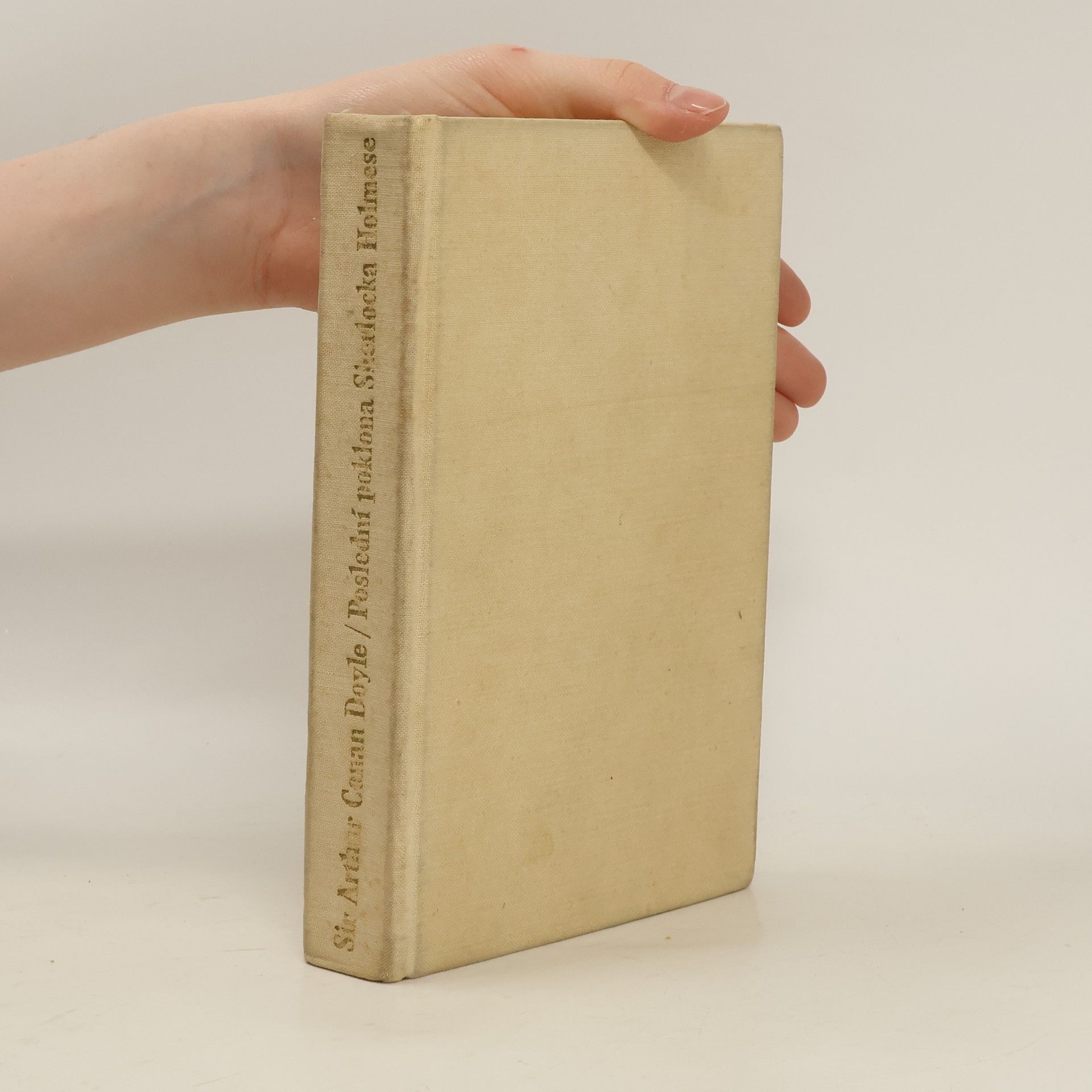 Arthur Conan Doyle Poslední poklona Sherlocka Holmese