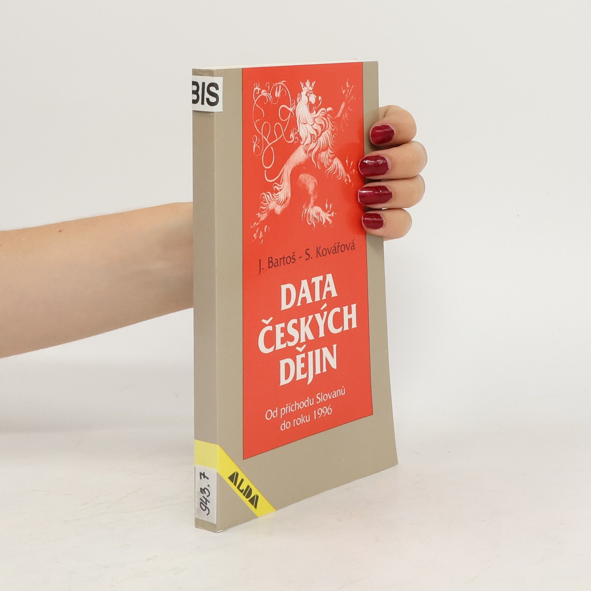 Josef Bartoš Data českých dějin