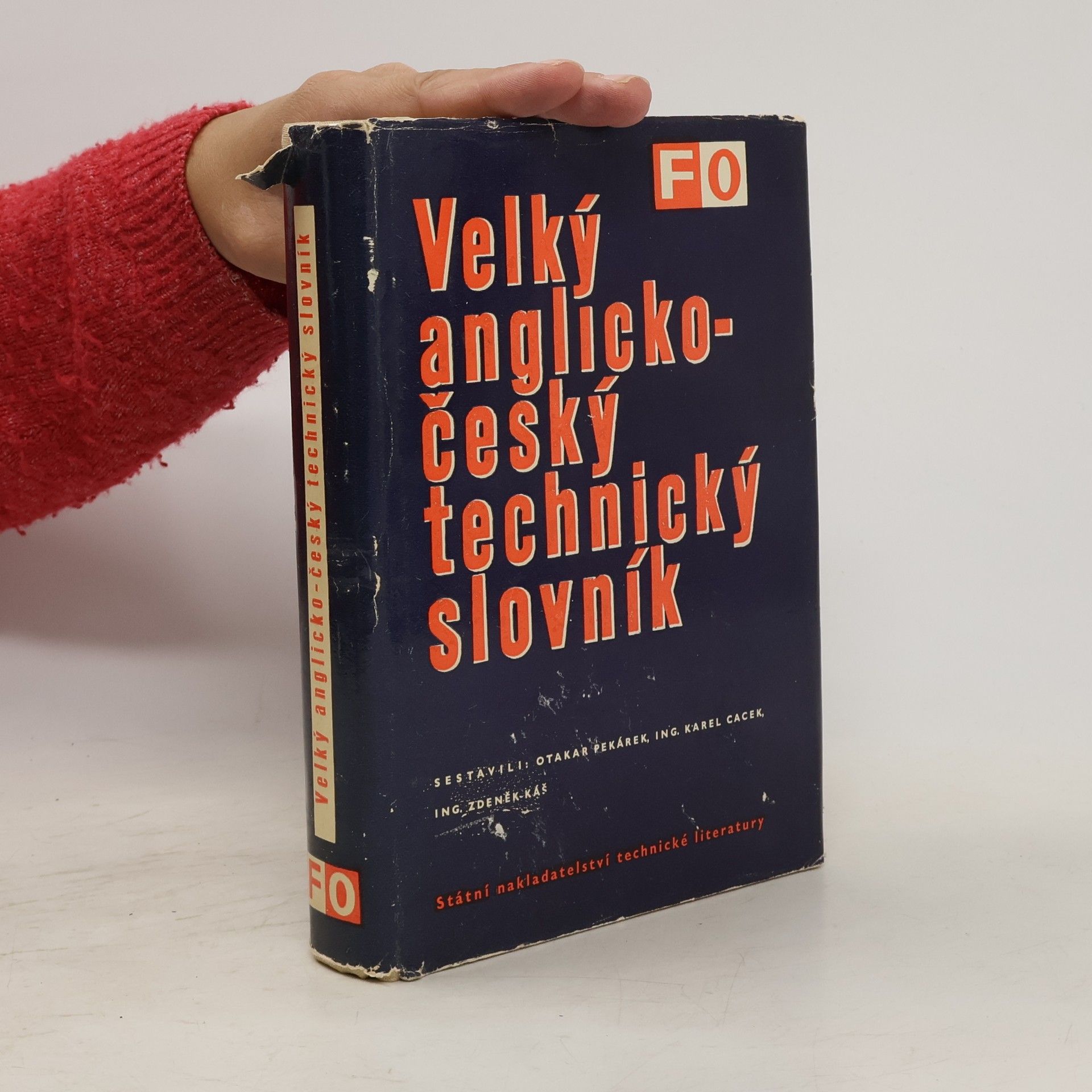 Otakar Pekárek Velký anglicko-český technický slovník. Díl II. (F-O)