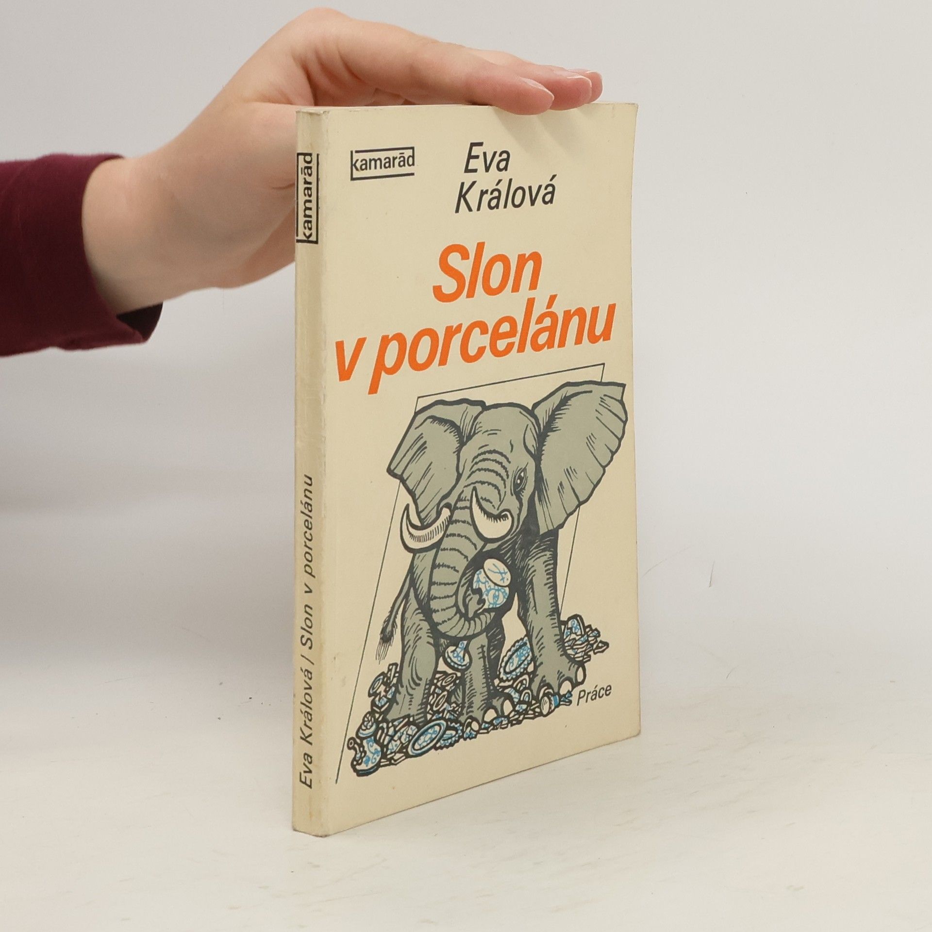 Králová Eva Slon v porcelánu