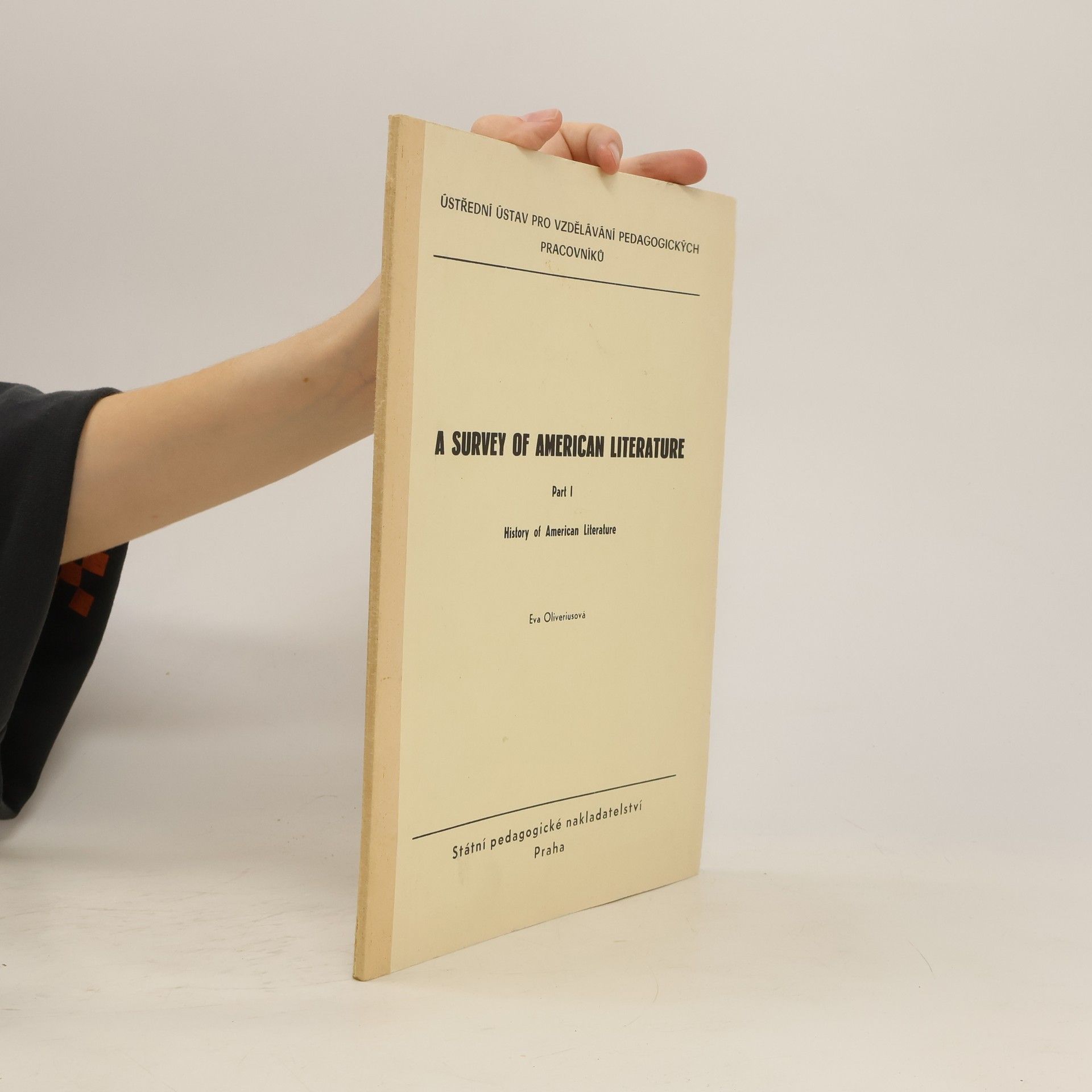 Eva Oliveriusová A Survey of English Literature Part I. History of English Literature