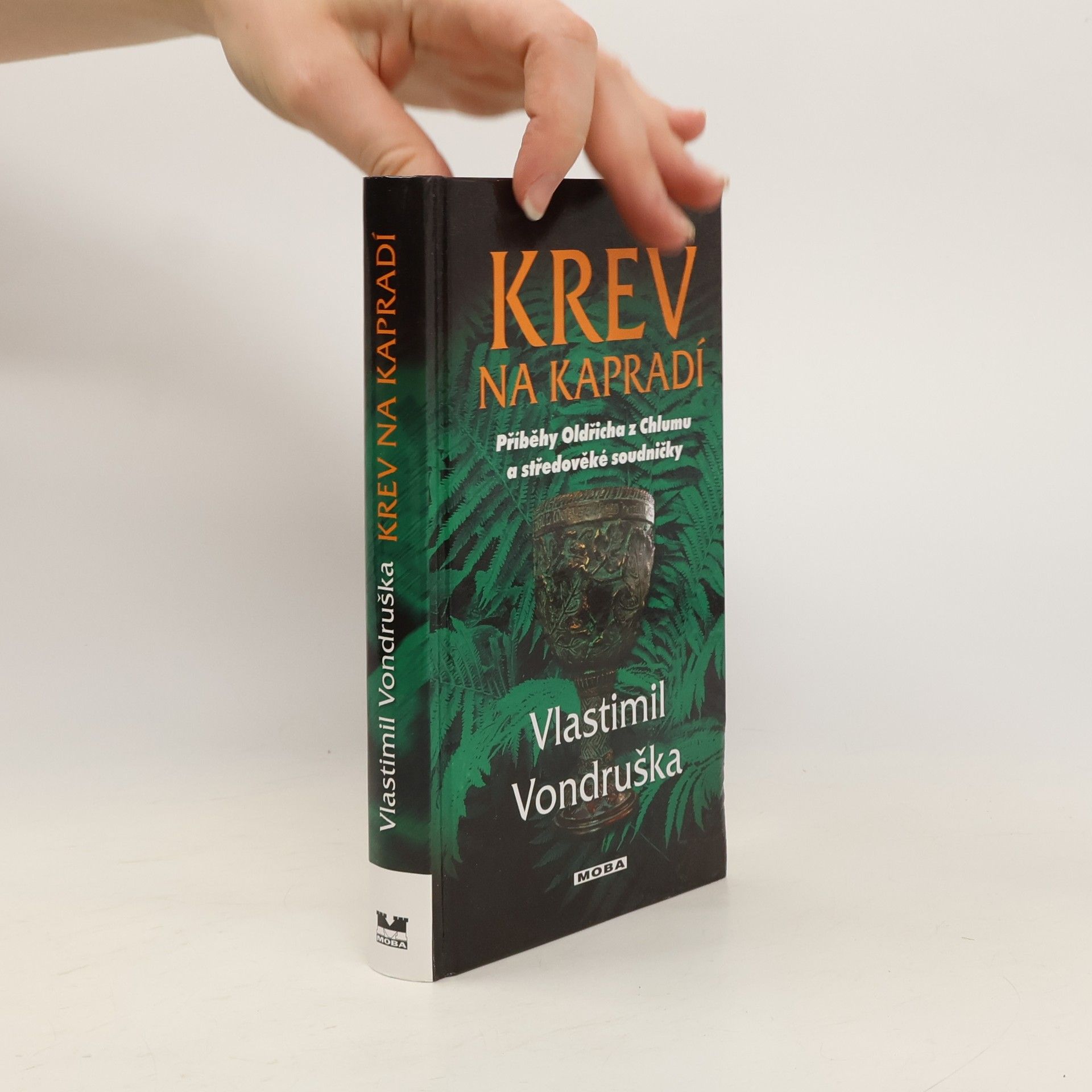 Vlastimil Vondruška Krev na kapradí : příběhy Oldřicha z Chlumu a středověké soudničky