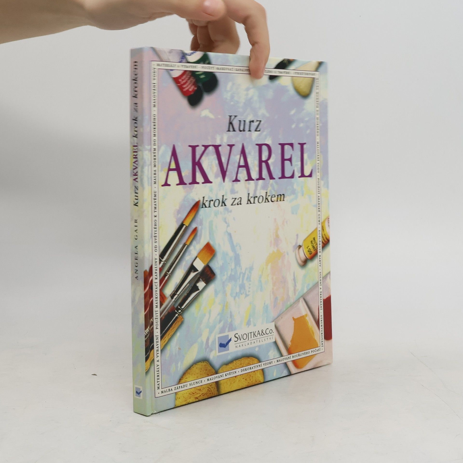 Angela Gair Kurz Akvarel krok za krokem