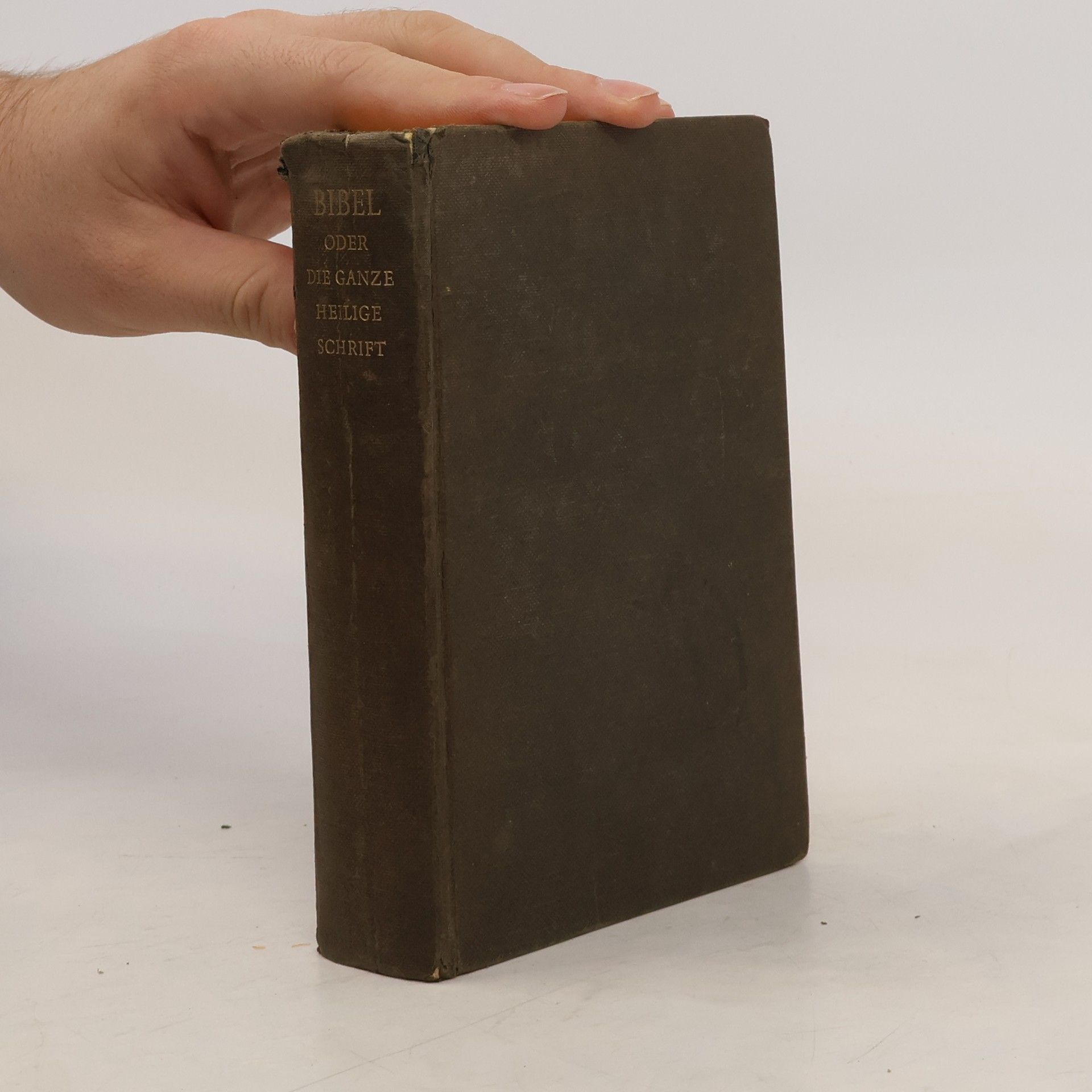Martin Luther Die Bibel Oder Die Ganze Heilige Schrift des Alten und Neuen Testaments