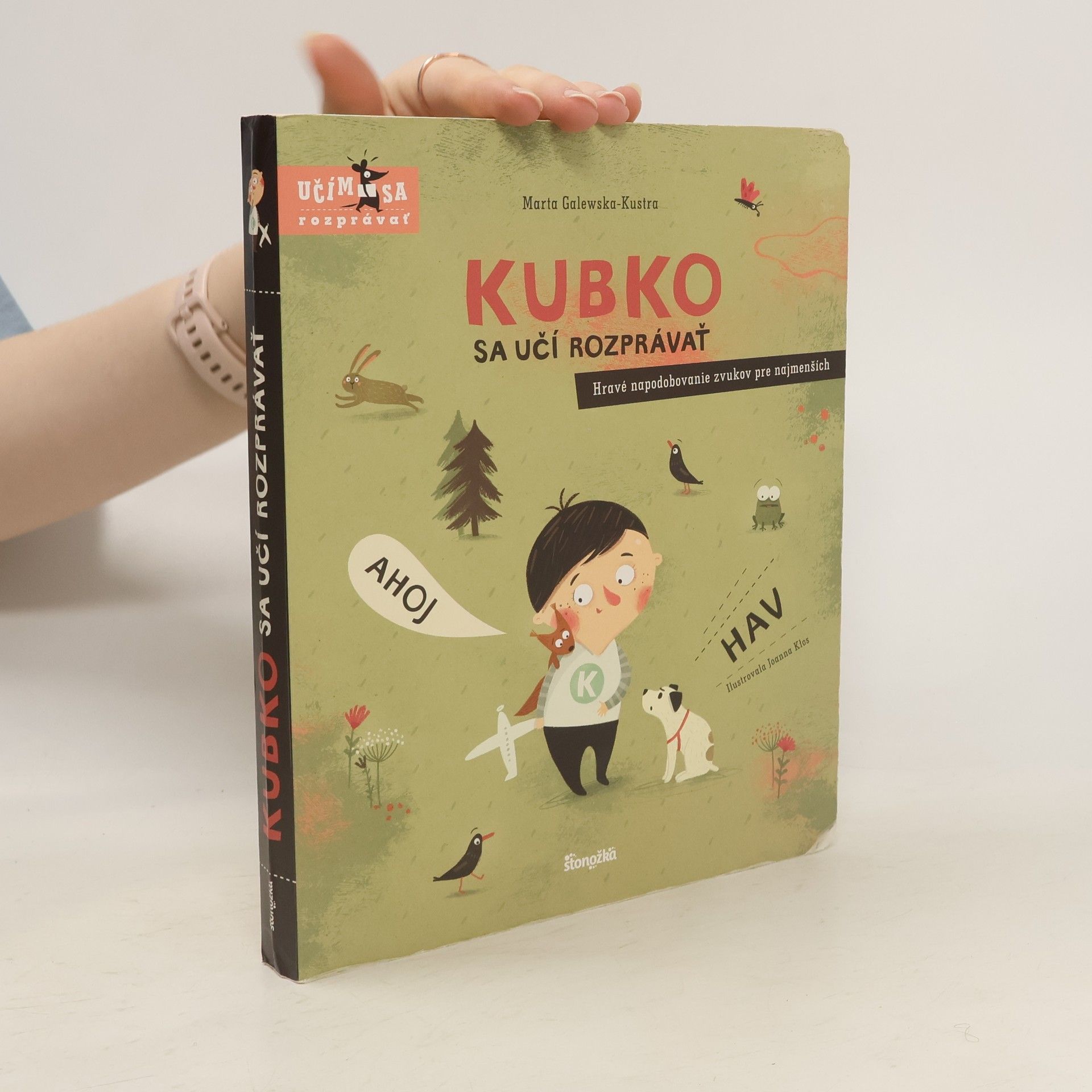 Marta Galewska-Kustra Kubko sa učí rozprávať