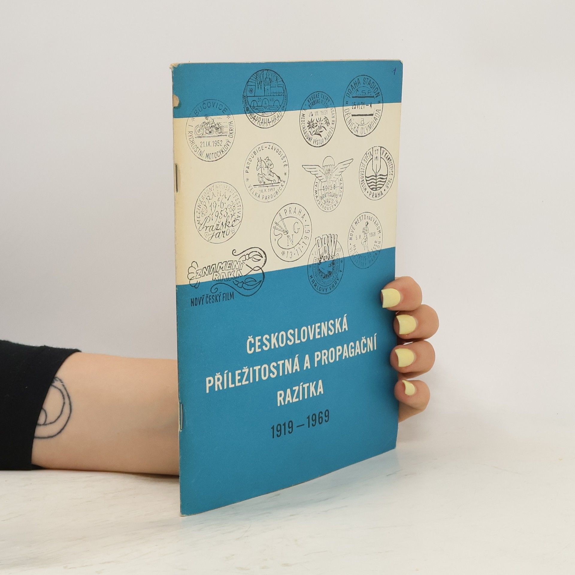 Václav Nebeský Československá přiležitostná a propagační razítka, 1919-1969