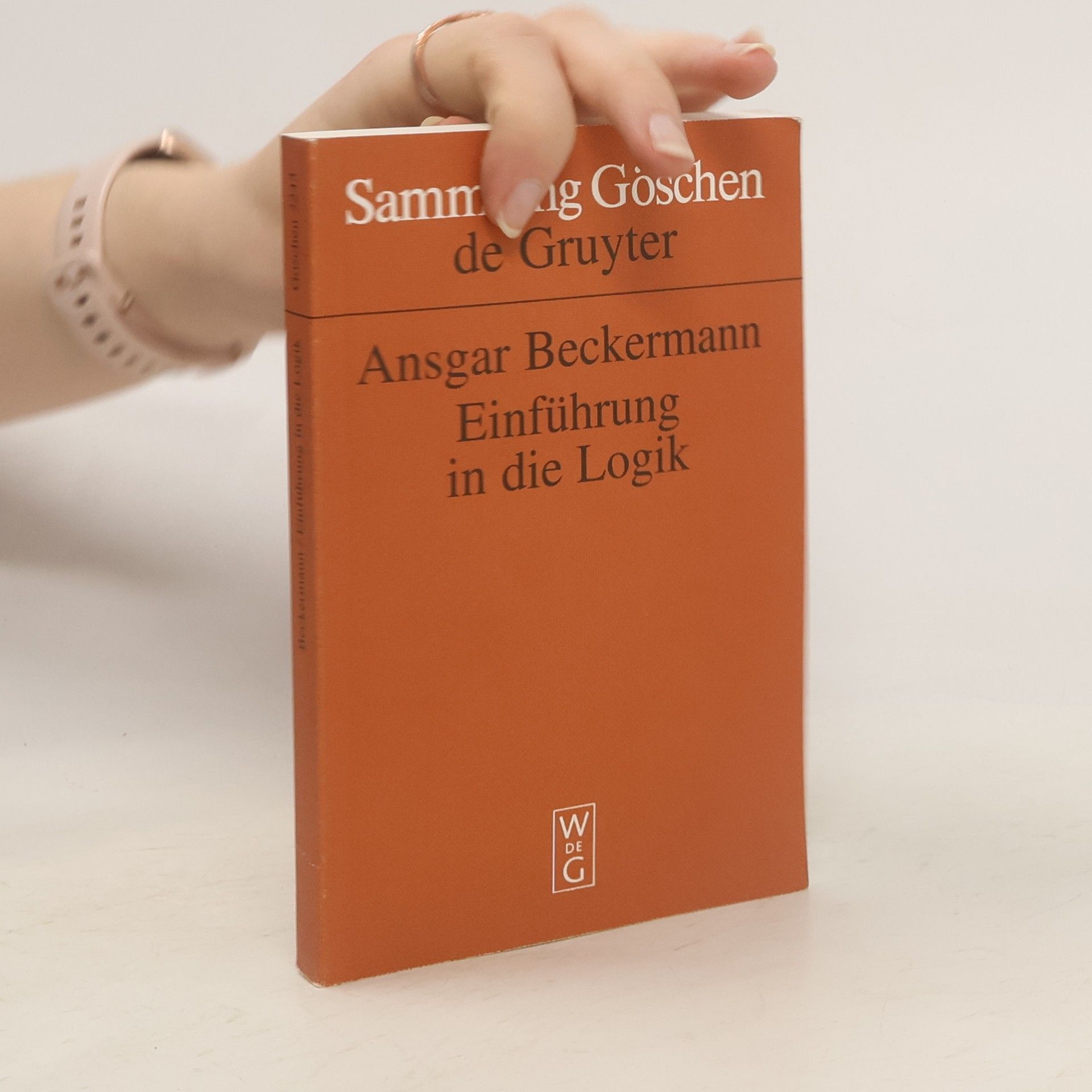 Ansgar Beckermann Einführung in die Logik