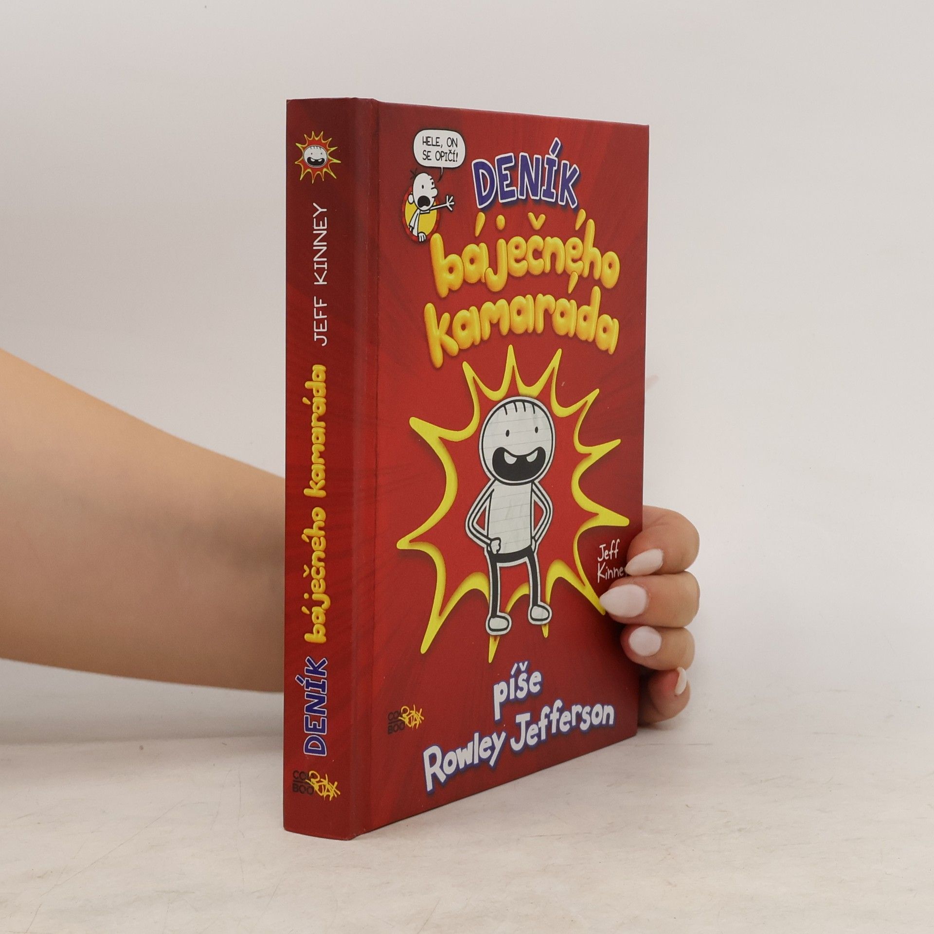 Jeff Kinney Deník báječného kamaráda. Píše Rowley Jefferson