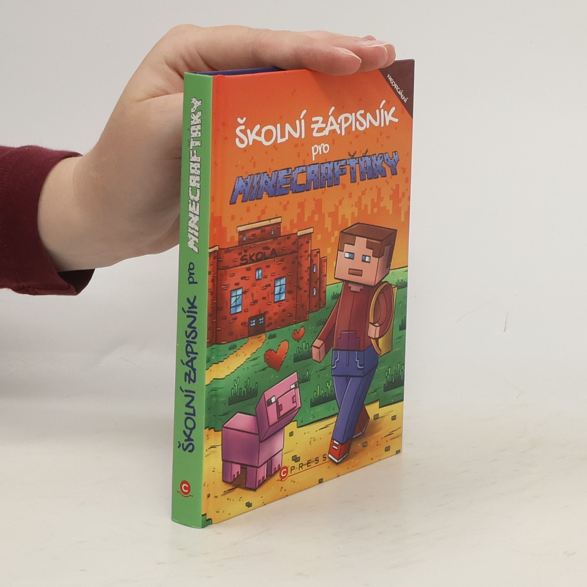 Michaela Bystrá-Radvanová Školní zápisník pro Minecrafťáky