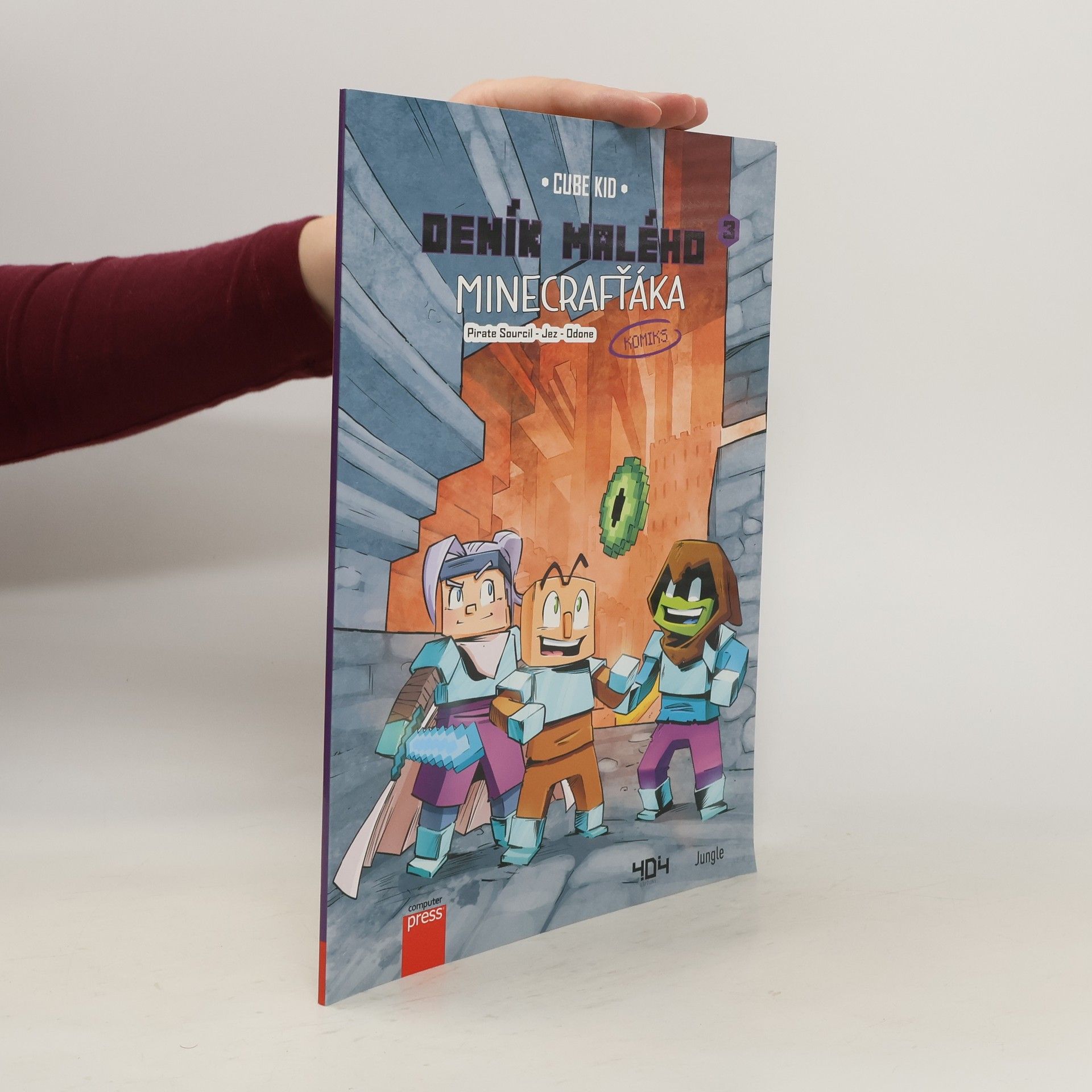 kolektiv Deník malého Minecrafťáka : komiks. 3, Výprava pouští