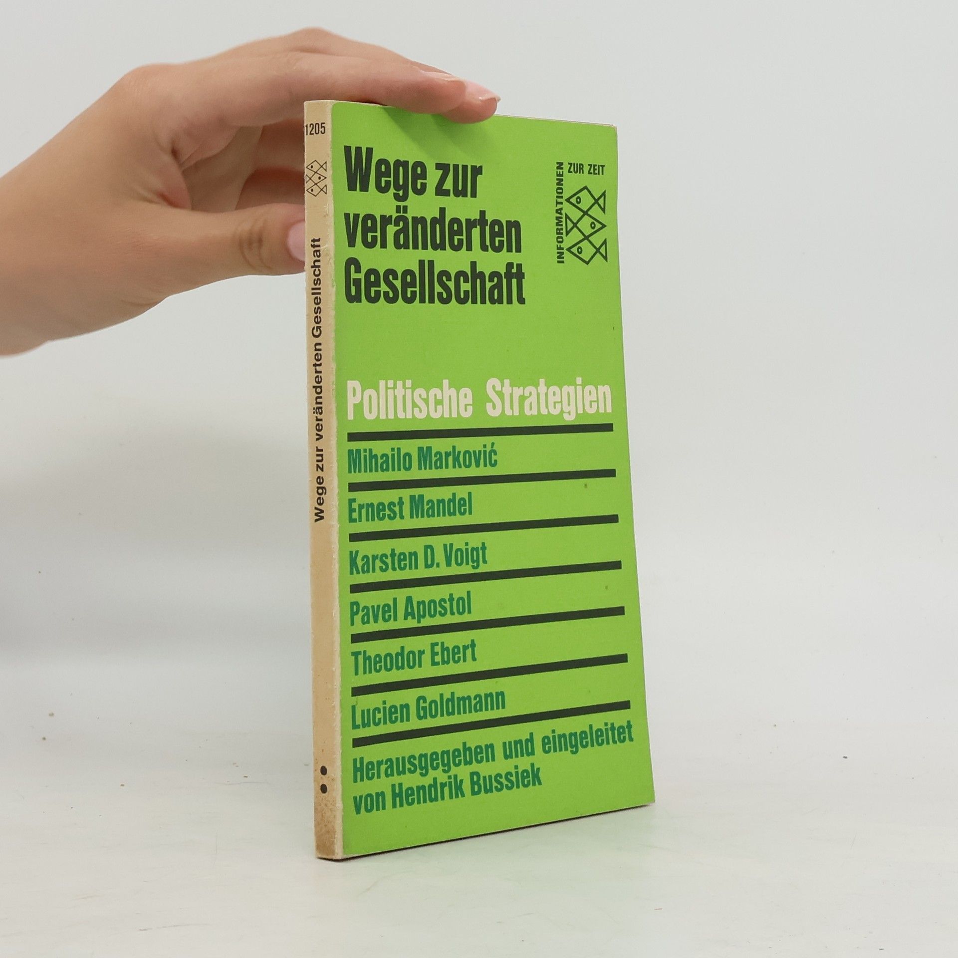 Hendrik Bussiek Wege zur veränderten Gesellschaft