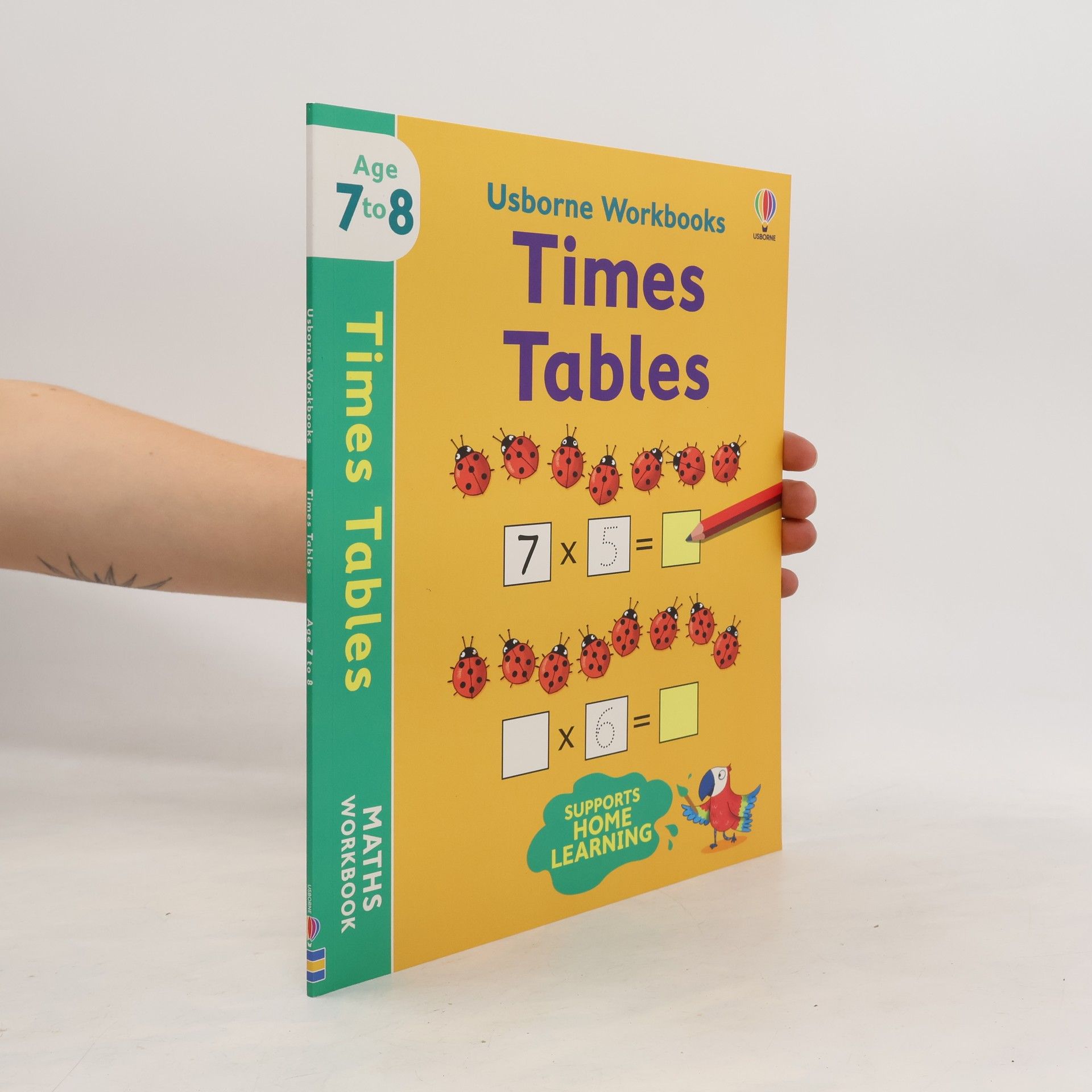 Holly Bathie Usborne Workbooks Times Tables 7-8
