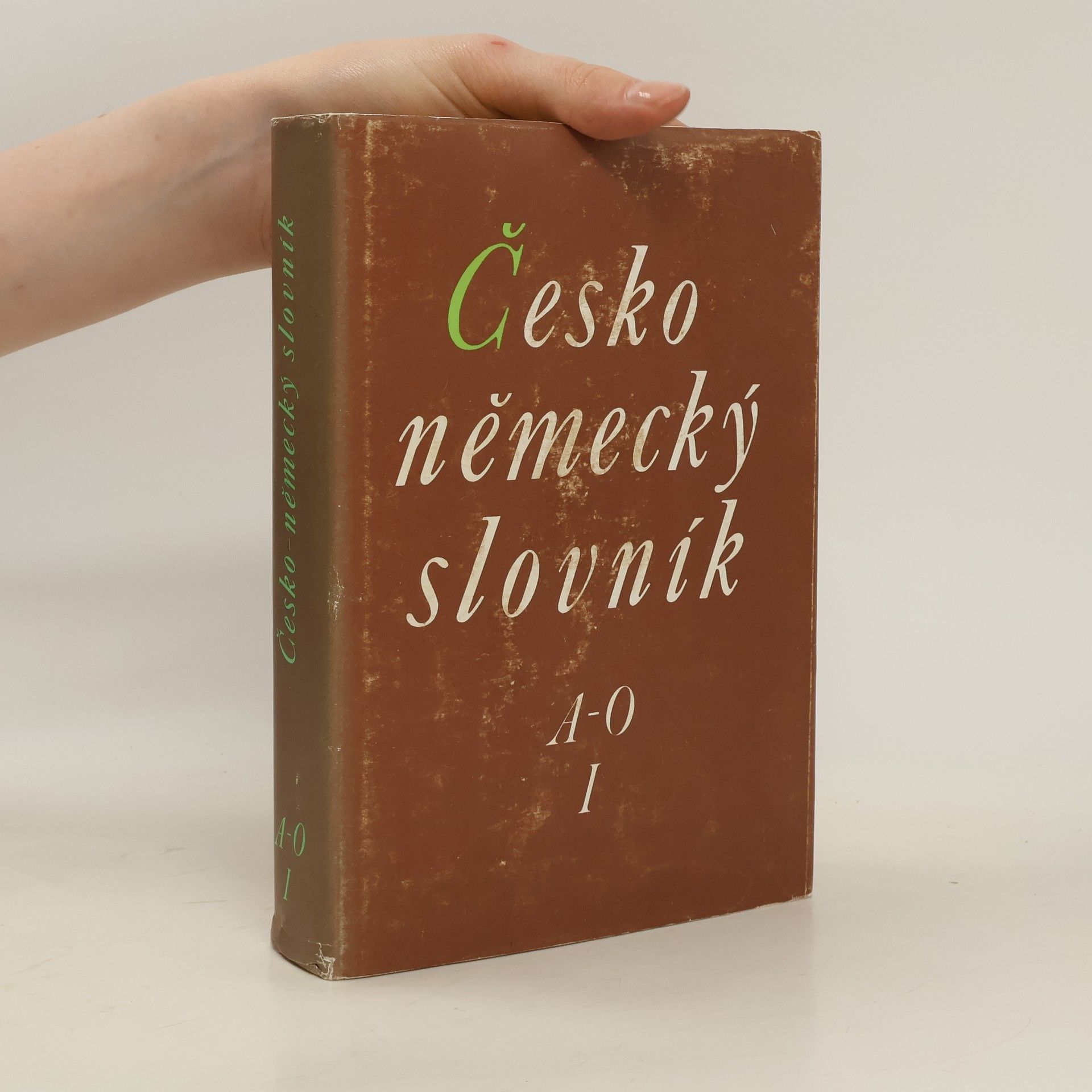 Zbyněk Weinfurter Česko-německý slovník I. A-O