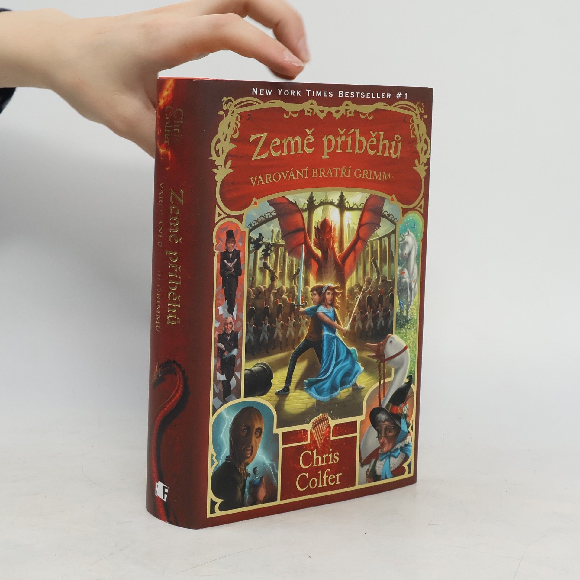 Chris Colfer Země příběhů. Varování bratří Grimmů