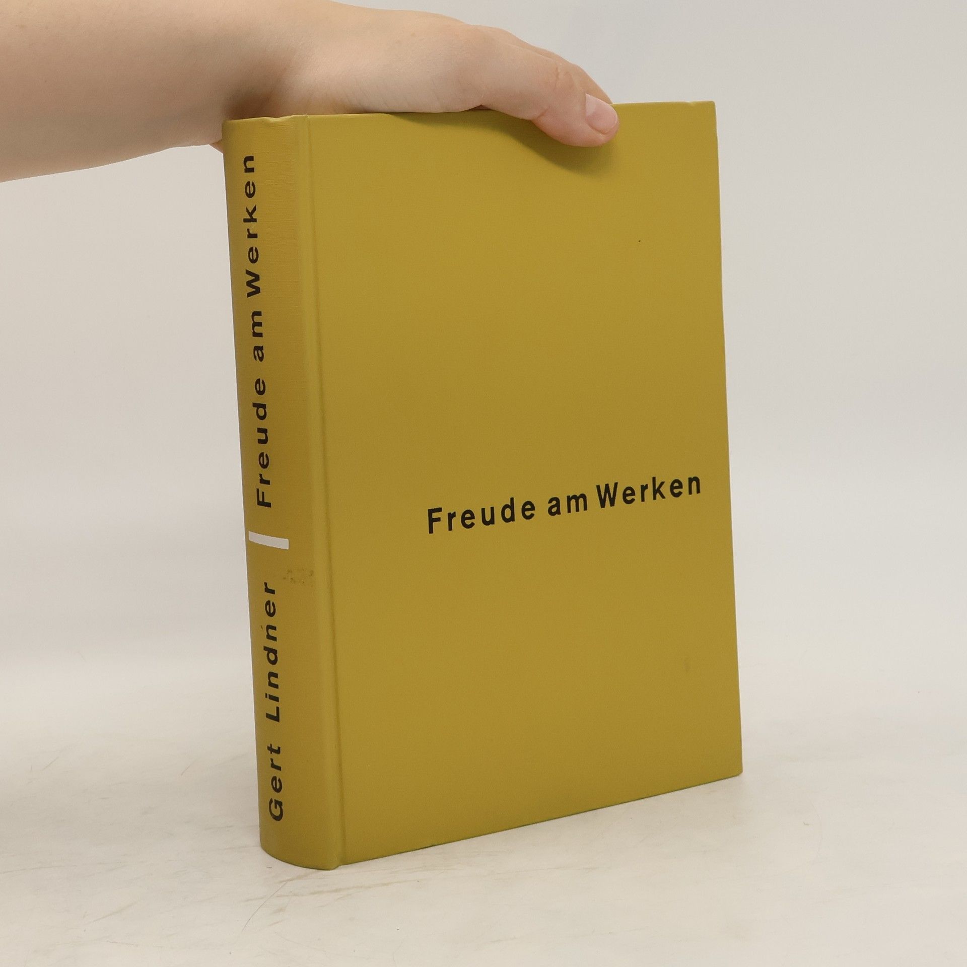 Gert Lindner Freude am Werken