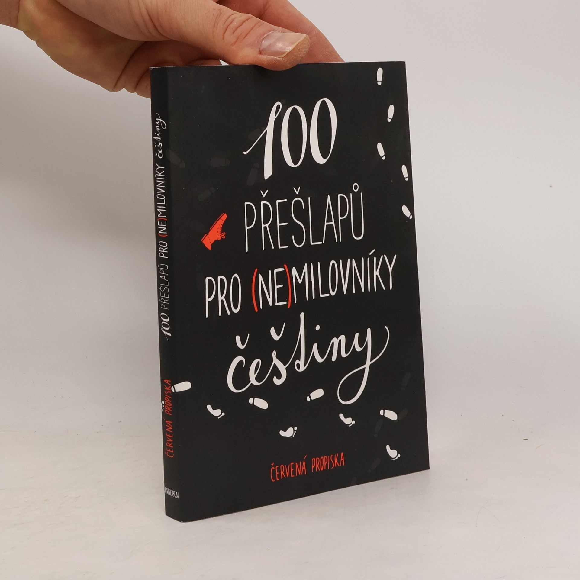 Červená propiska 100 přešlapů pro (ne)milovníky češtiny