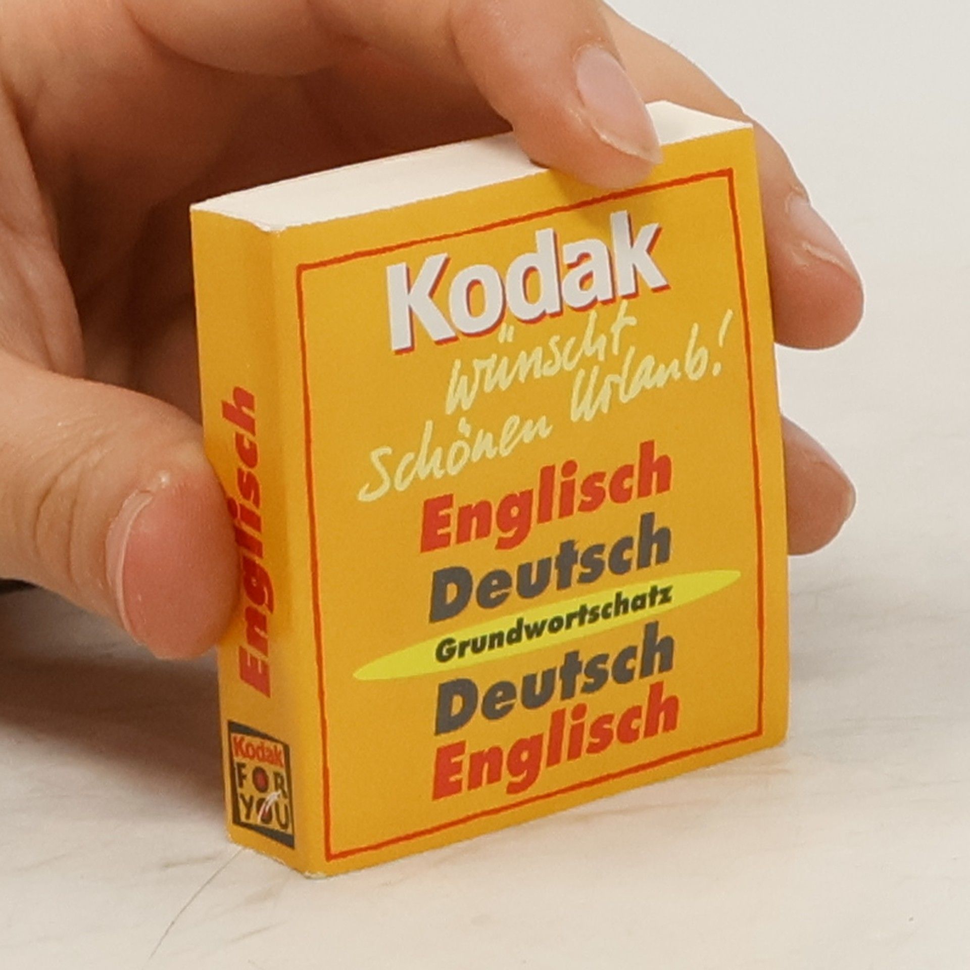 Autorenkollektiv Kodak wünscht schönen Urlaub! Grundwortschatz. Englisch - Deutsch / Deutsch - Englisch