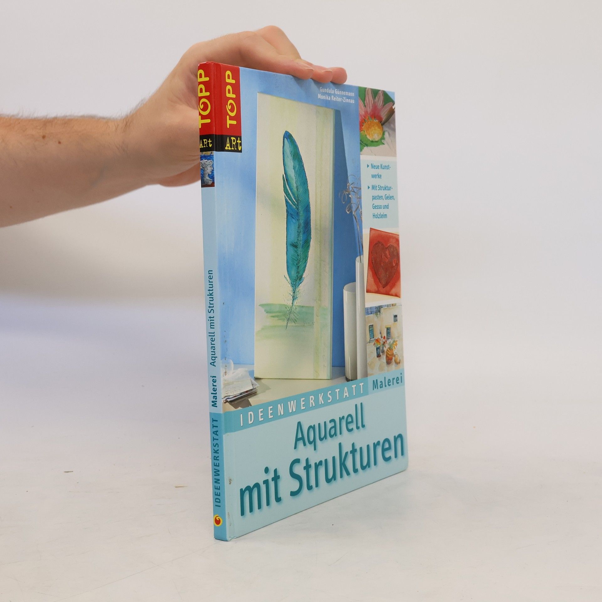 Gundula Günnemann Aquarell mit Strukturen