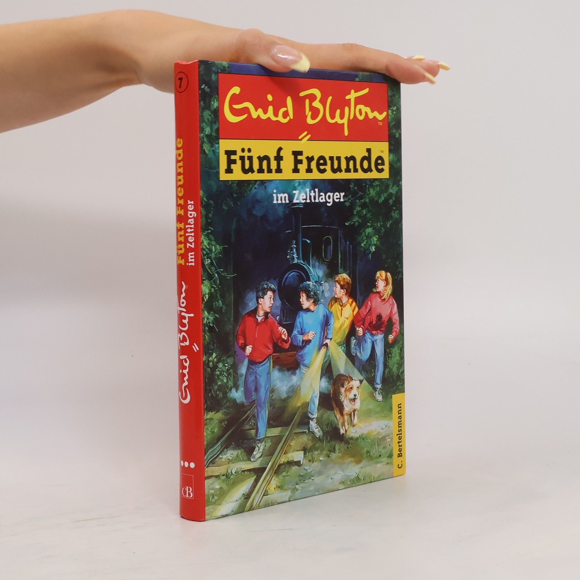 Enid Blyton Fünf Freunde, Band 7. Fünf Freunde im Zeltlager