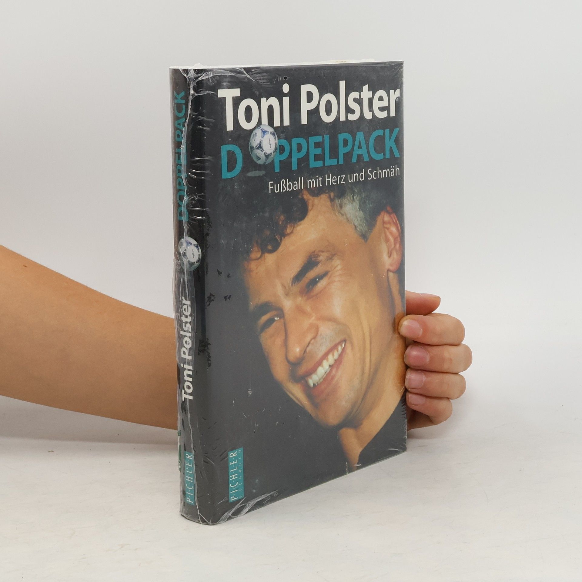 Toni Polster Doppelpack, fußball mit Herz und Schmäh