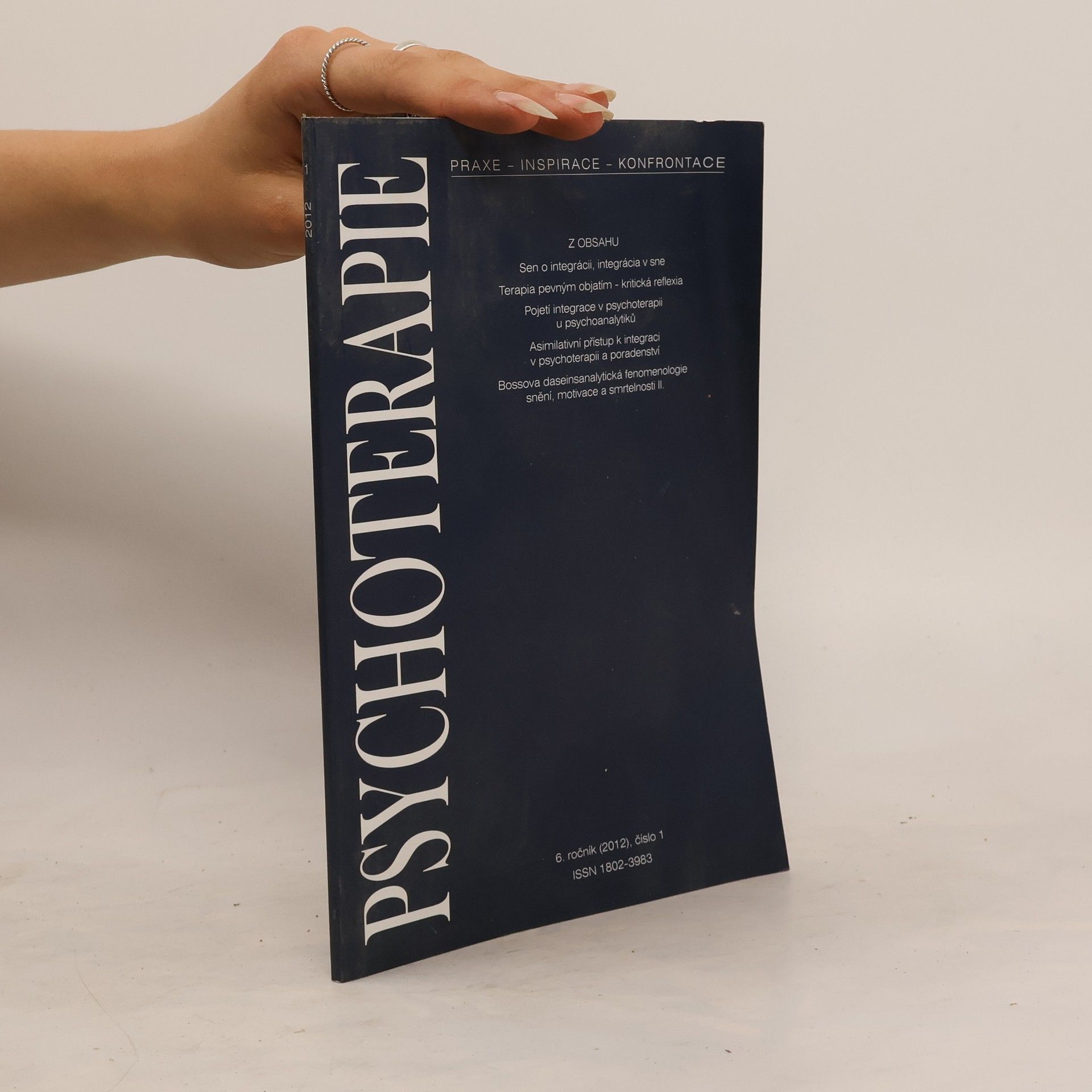 Collectif d'auteurs Psychoterapie č. 1. Ročník 6