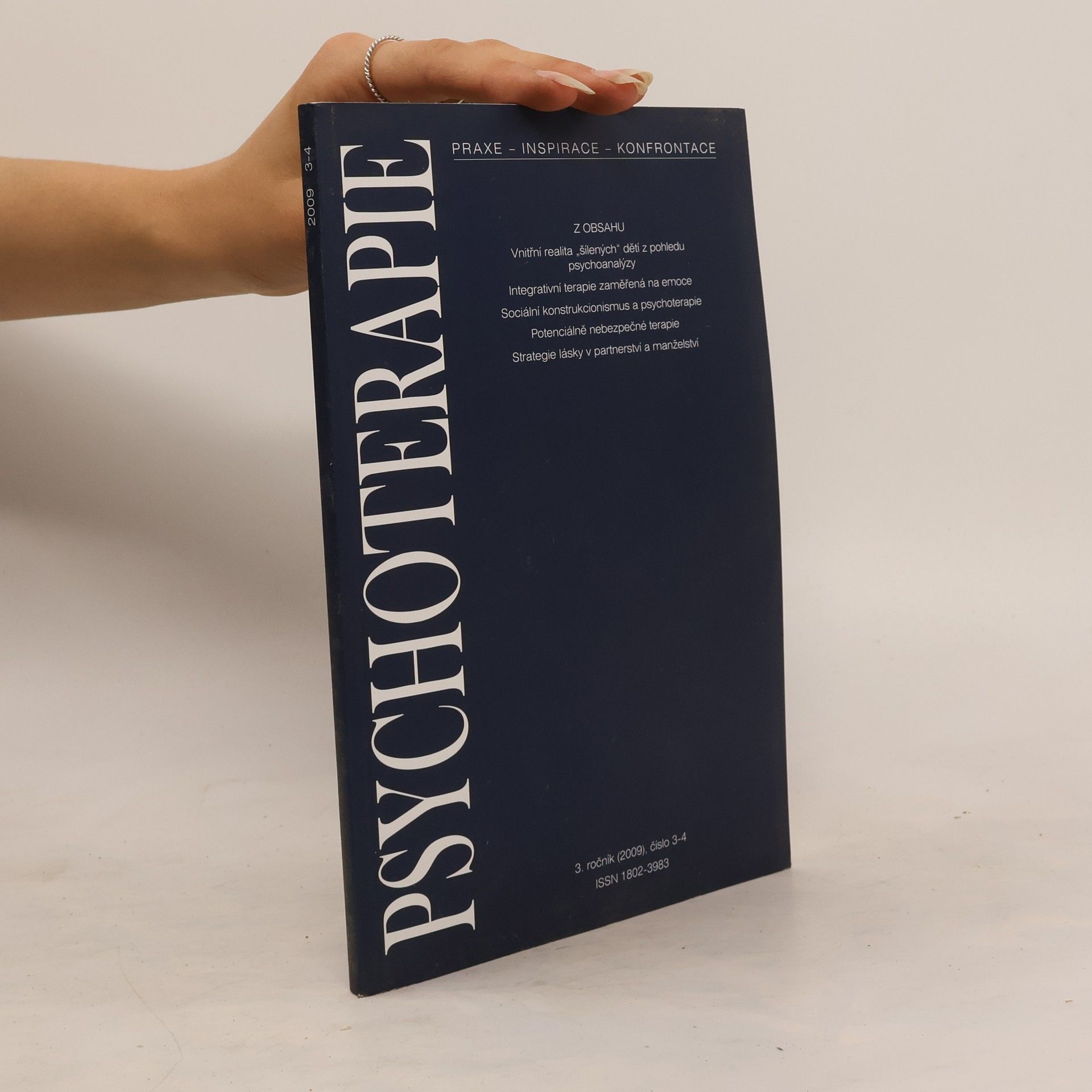 Autorenkollektiv Psychoterapie 3. ročník, číslo 3-4