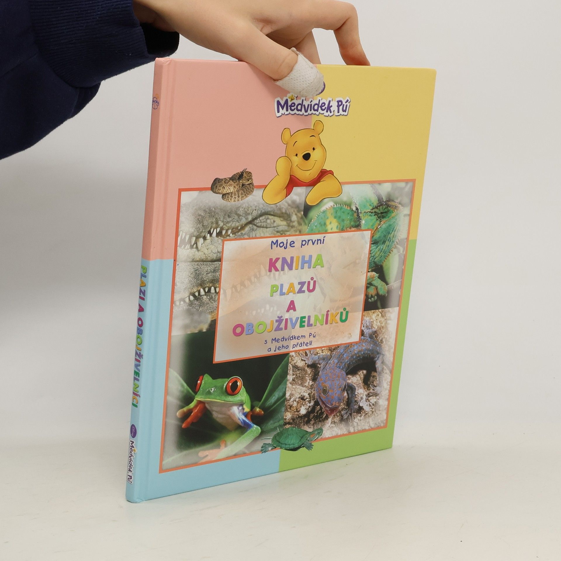 Collectif d'auteurs Moje první kniha plazů a obojživelníků : s Medvídkem Pú a jeho přáteli